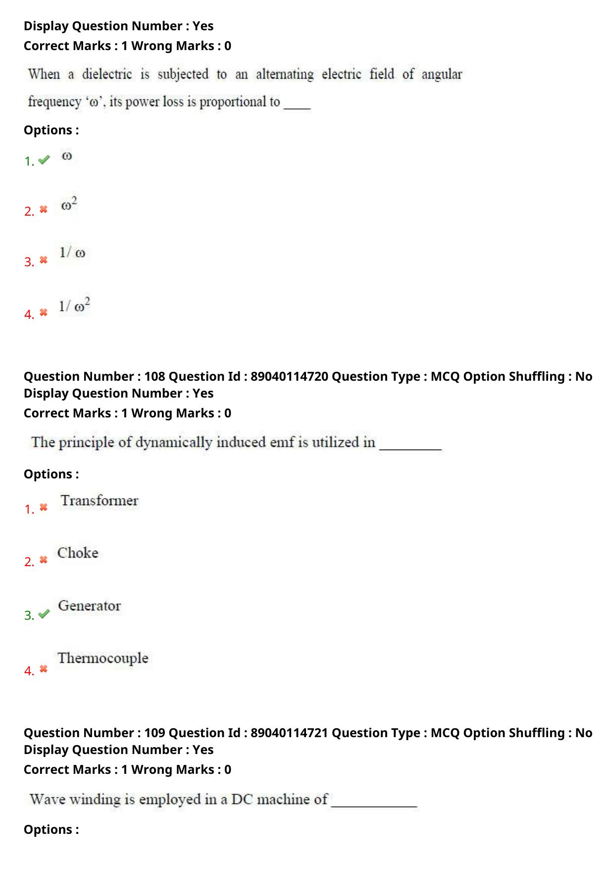 AP ECET 2025 Electrical And Electronics Engineering 06th May 2025 (Shift 1) Question Paper wth Key - Page 51