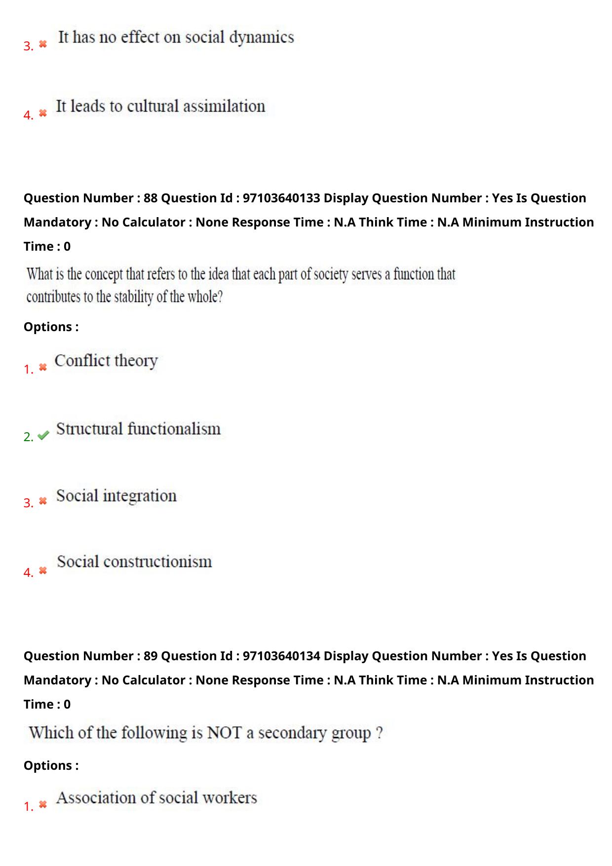 AP RCET 2024 Social Work (05-05-2024 (Sunday) Session-I) - Page 53