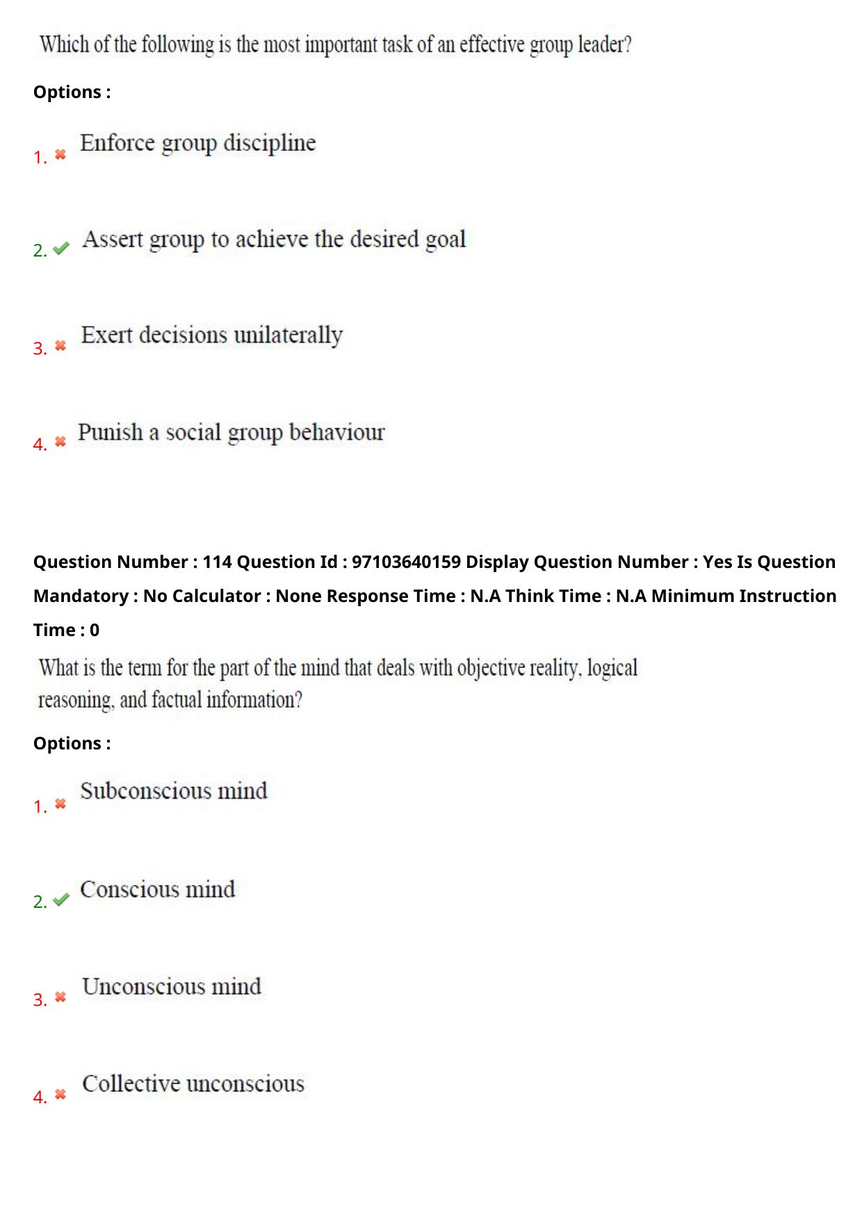AP RCET 2024 Social Work (05-05-2024 (Sunday) Session-I) - Page 67