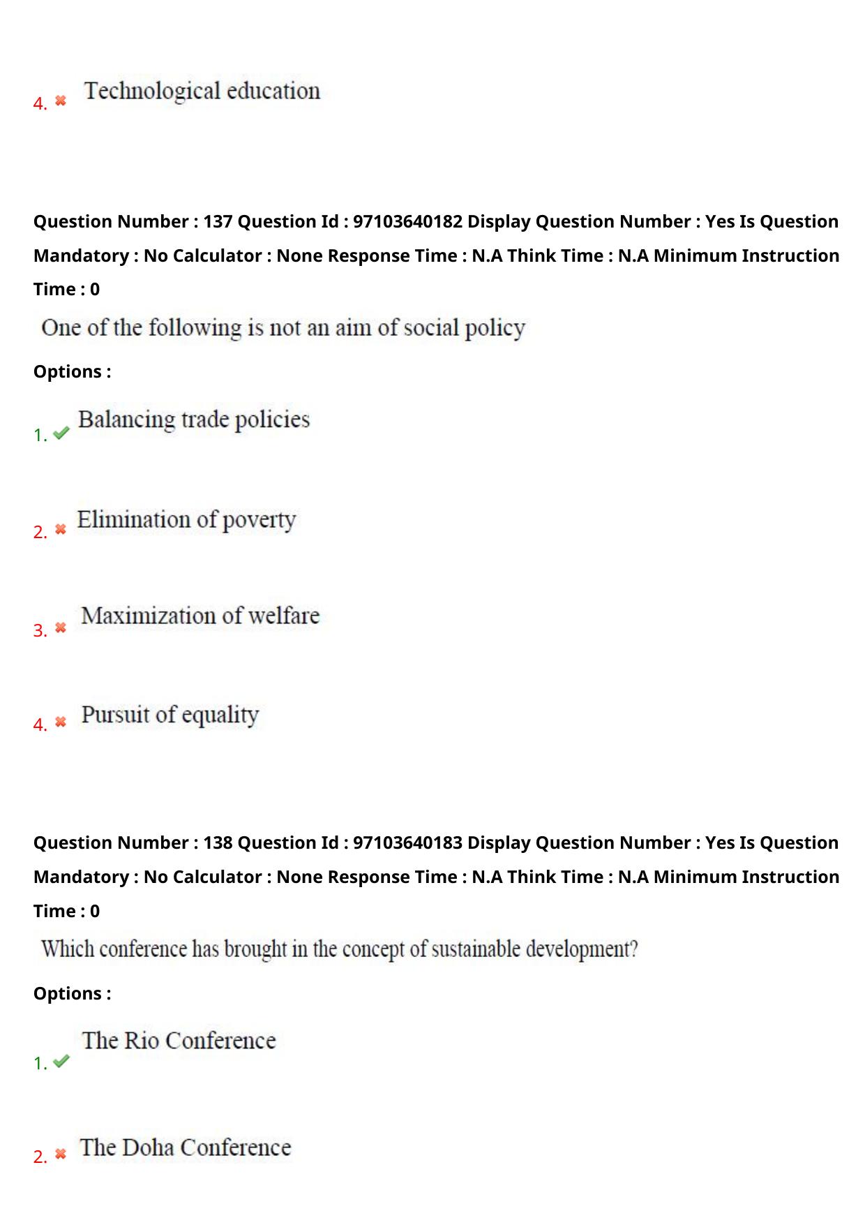 AP RCET 2024 Social Work (05-05-2024 (Sunday) Session-I) - Page 80