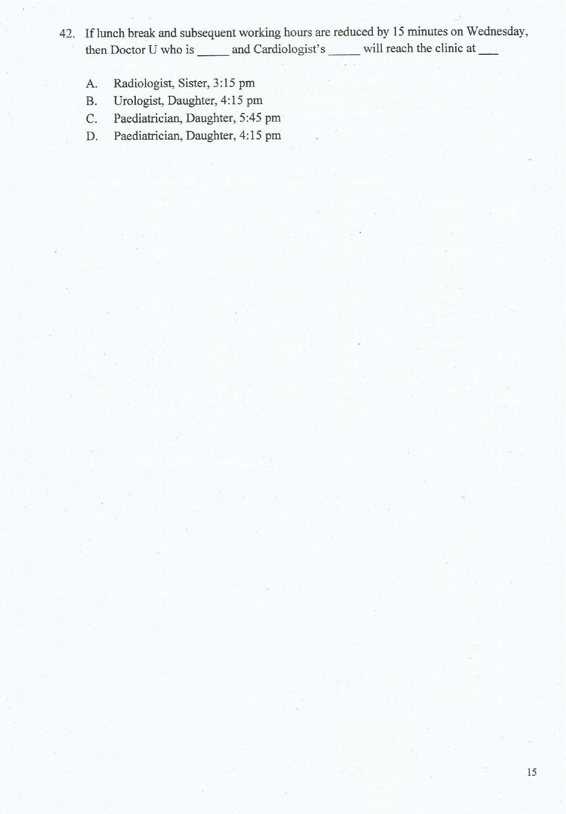 IIFT 2017 Question Paper - Page 15
