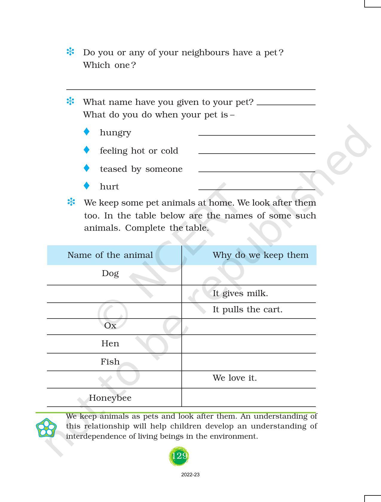 NCERT Book for Class 3 EVS Chapter 19-Our Friends – Animals - Page 4