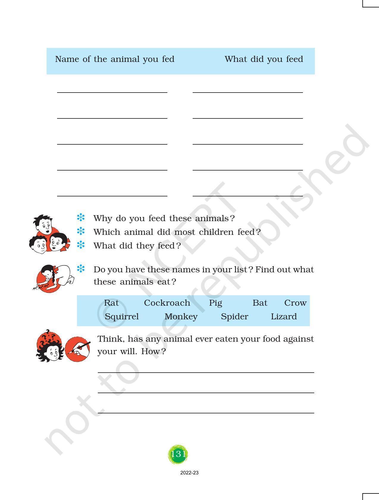 NCERT Book for Class 3 EVS Chapter 19-Our Friends – Animals - Page 6