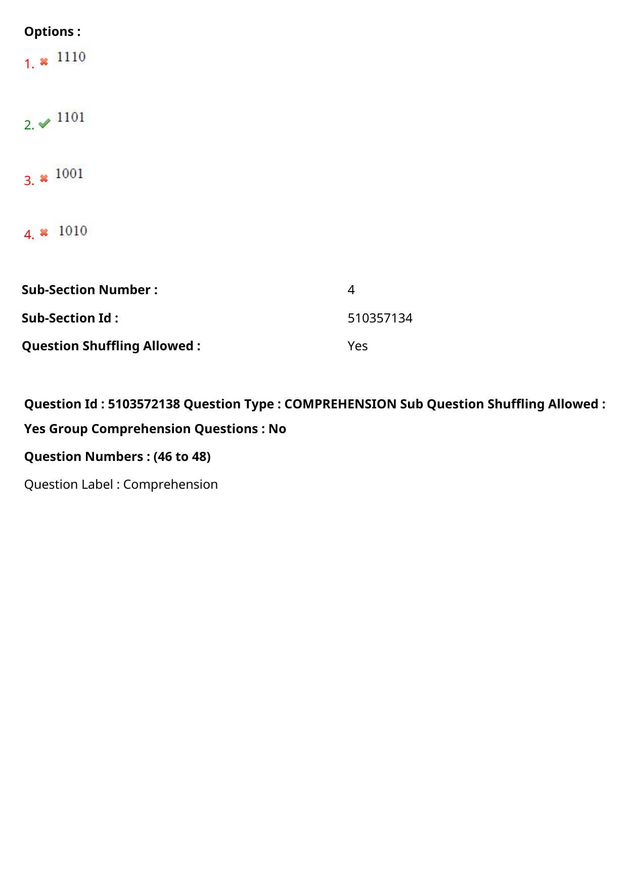 AP ICET 2020 - Shift 4 Question Paper With Preliminary Keys - Page 31