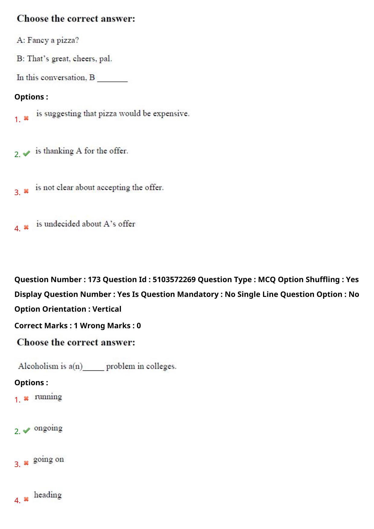 AP ICET 2020 - Shift 4 Question Paper With Preliminary Keys - Page 118