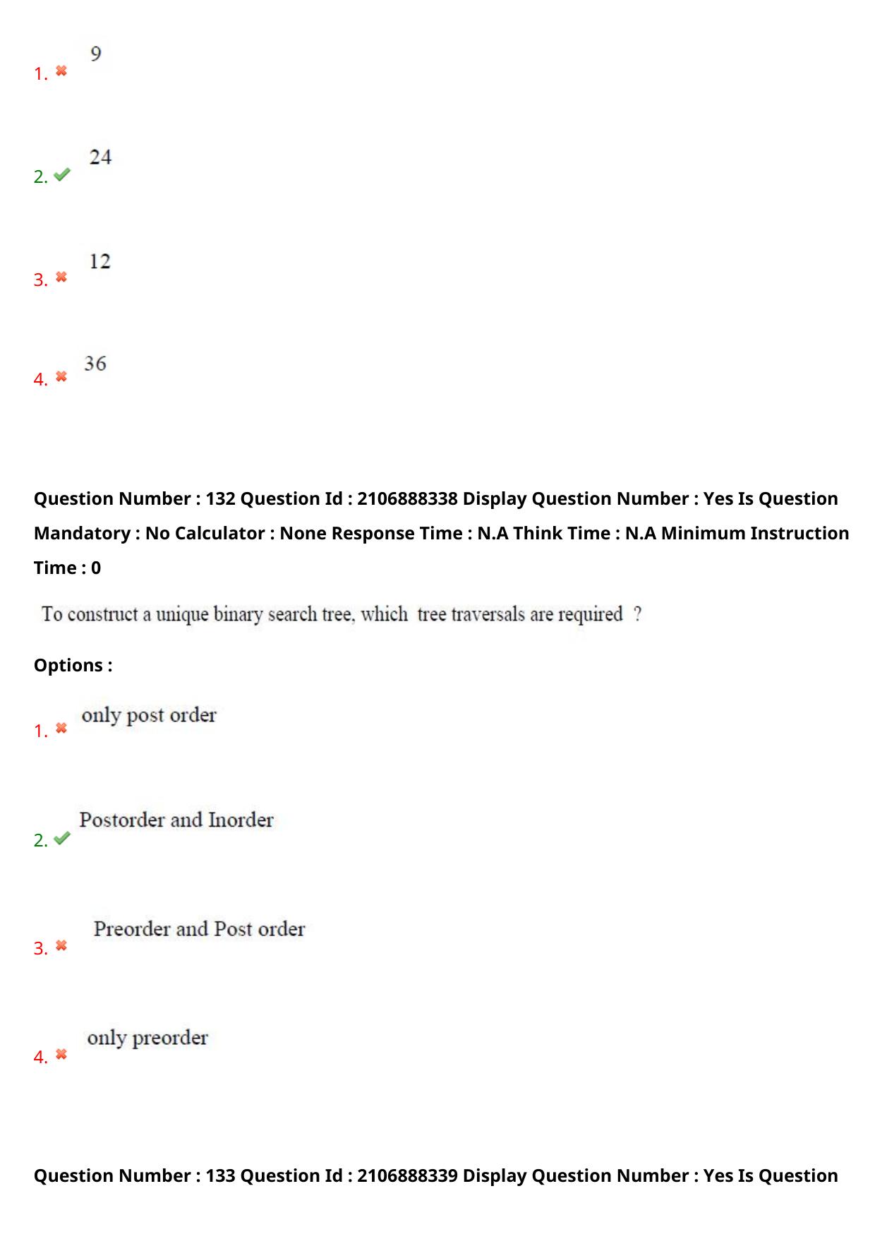 AP ECET 2024 Computer Science and Engineering 08th May 2024 (Shift 1) Question Paper wth Key - Page 83