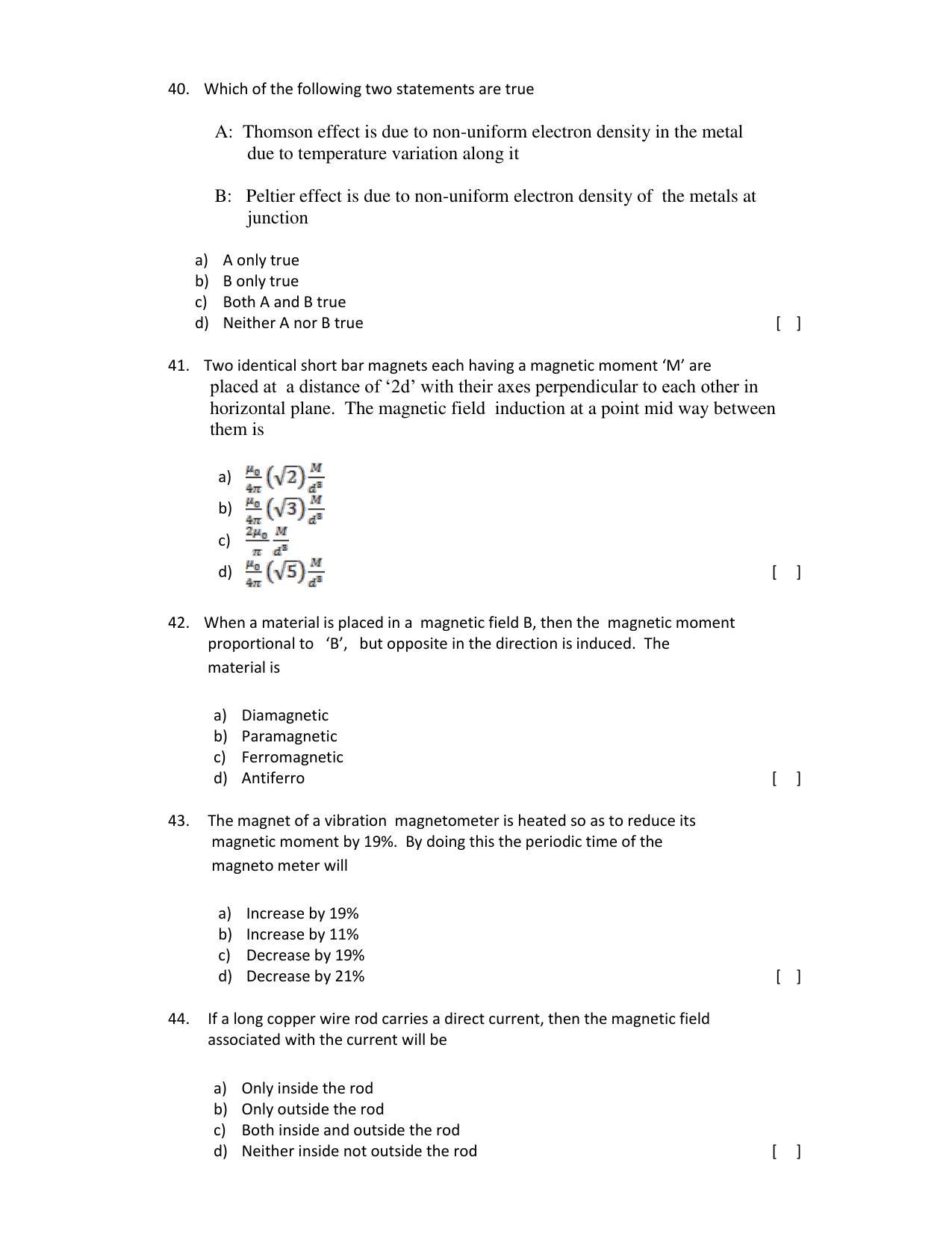 OJEE 2015 PC Question Paper - Page 7