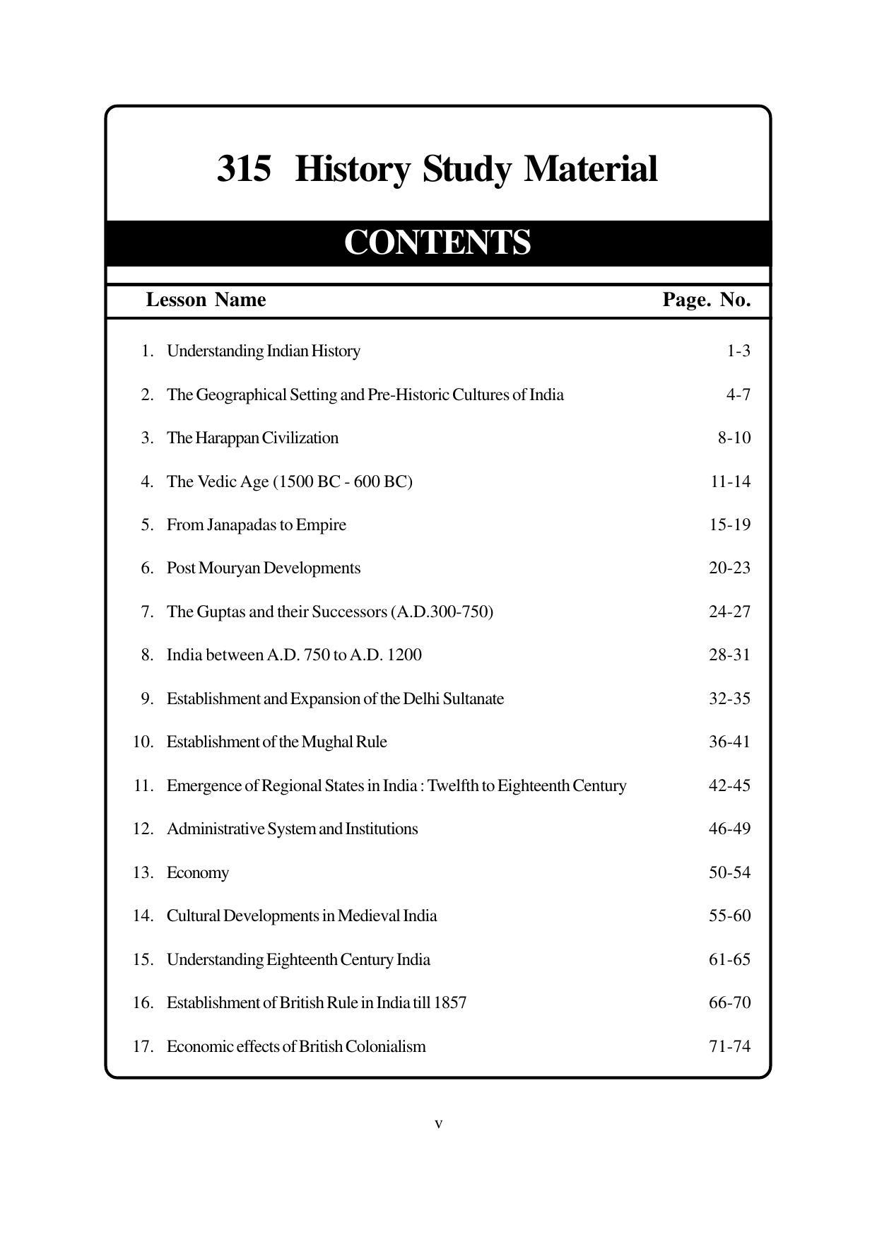 TS SCERT Inter 1st Year History-Book-2 Path 1 (Telugu Medium) Text Book - Page 5