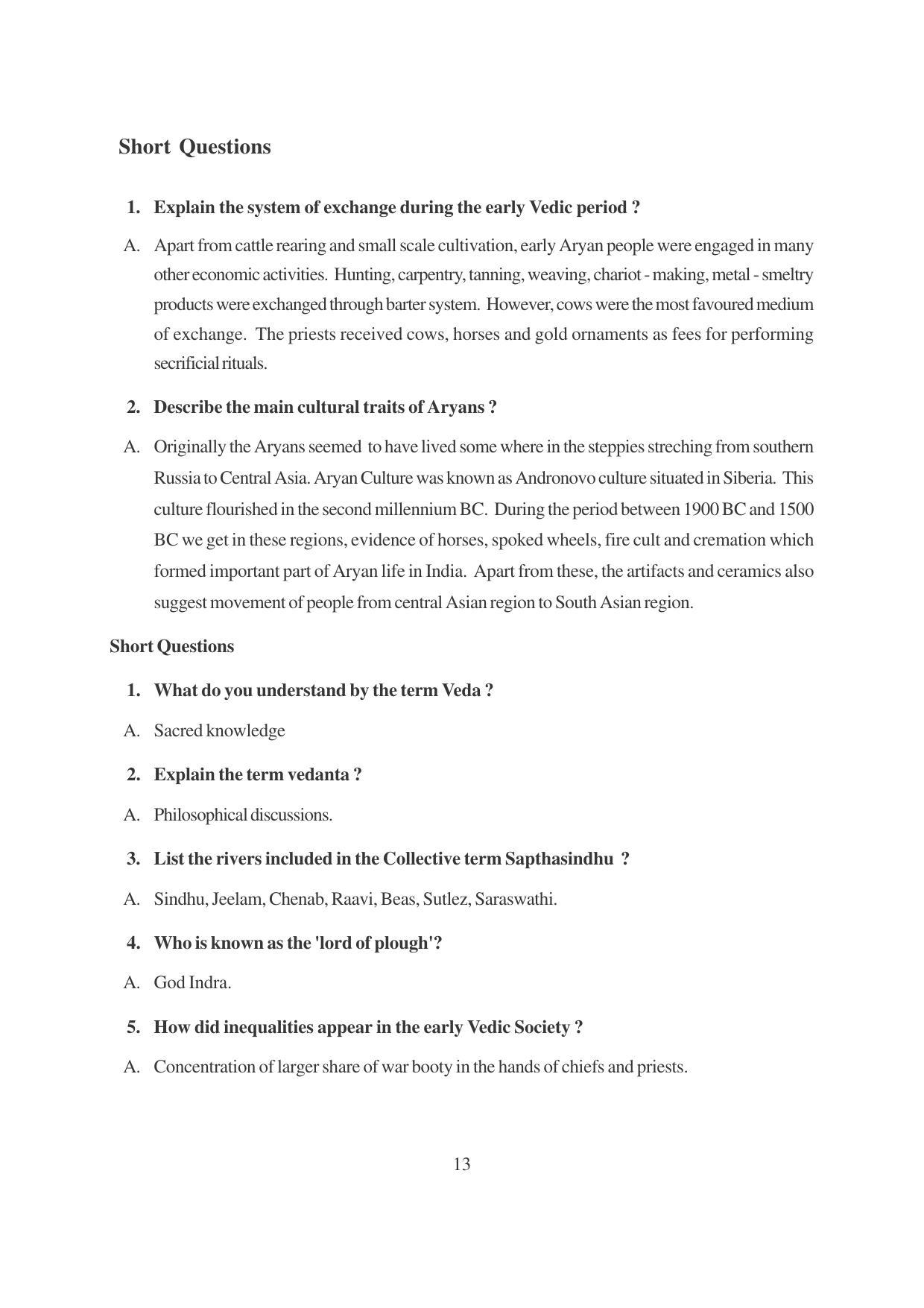 TS SCERT Inter 1st Year History-Book-2 Path 1 (Telugu Medium) Text Book - Page 19