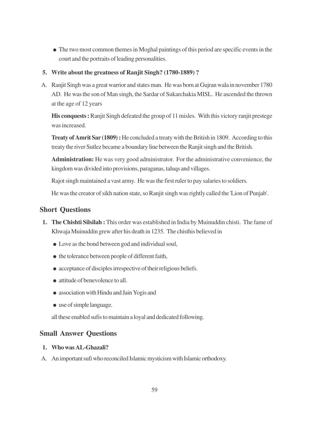 TS SCERT Inter 1st Year History-Book-2 Path 1 (Telugu Medium) Text Book - Page 65
