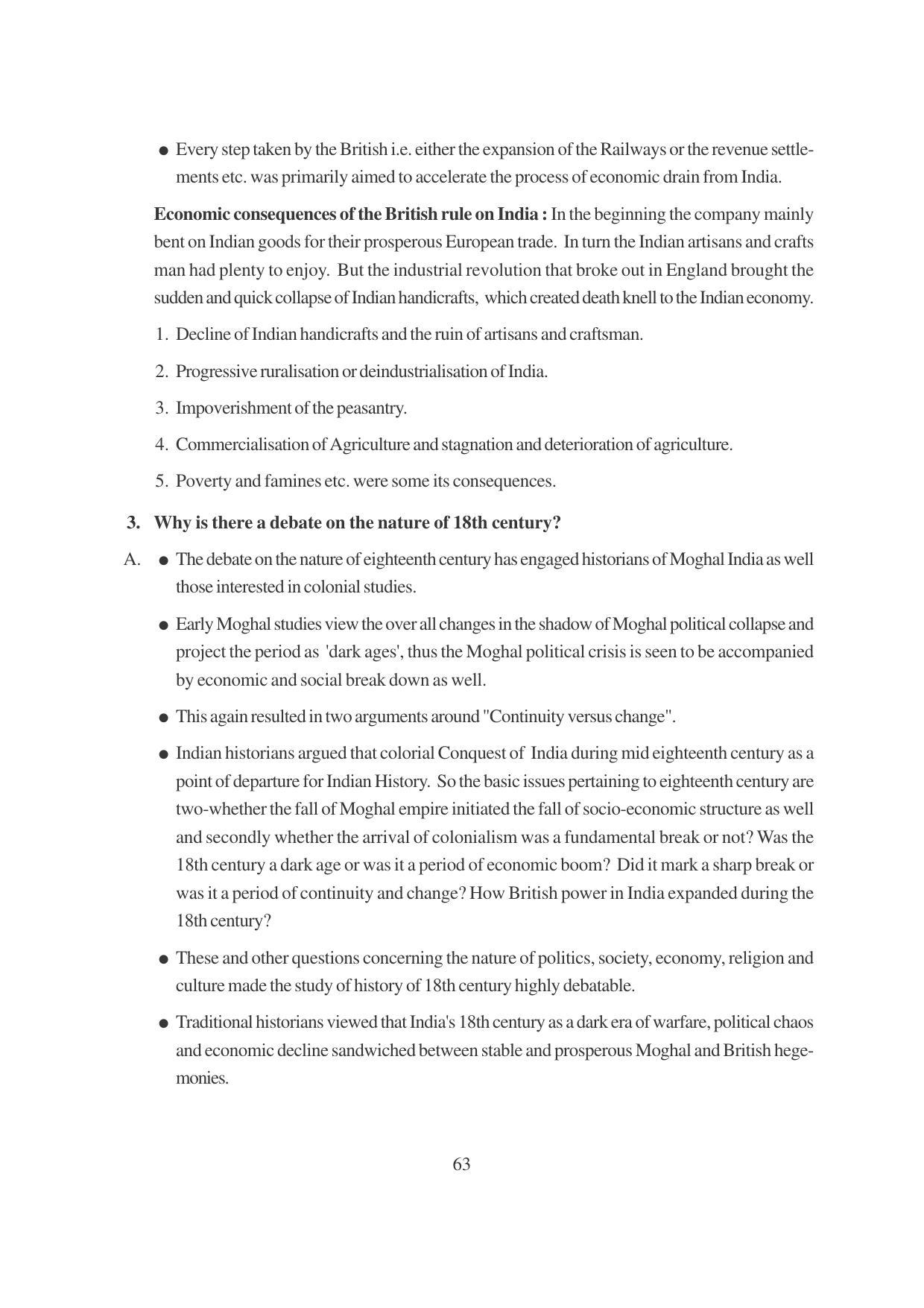 TS SCERT Inter 1st Year History-Book-2 Path 1 (Telugu Medium) Text Book - Page 69