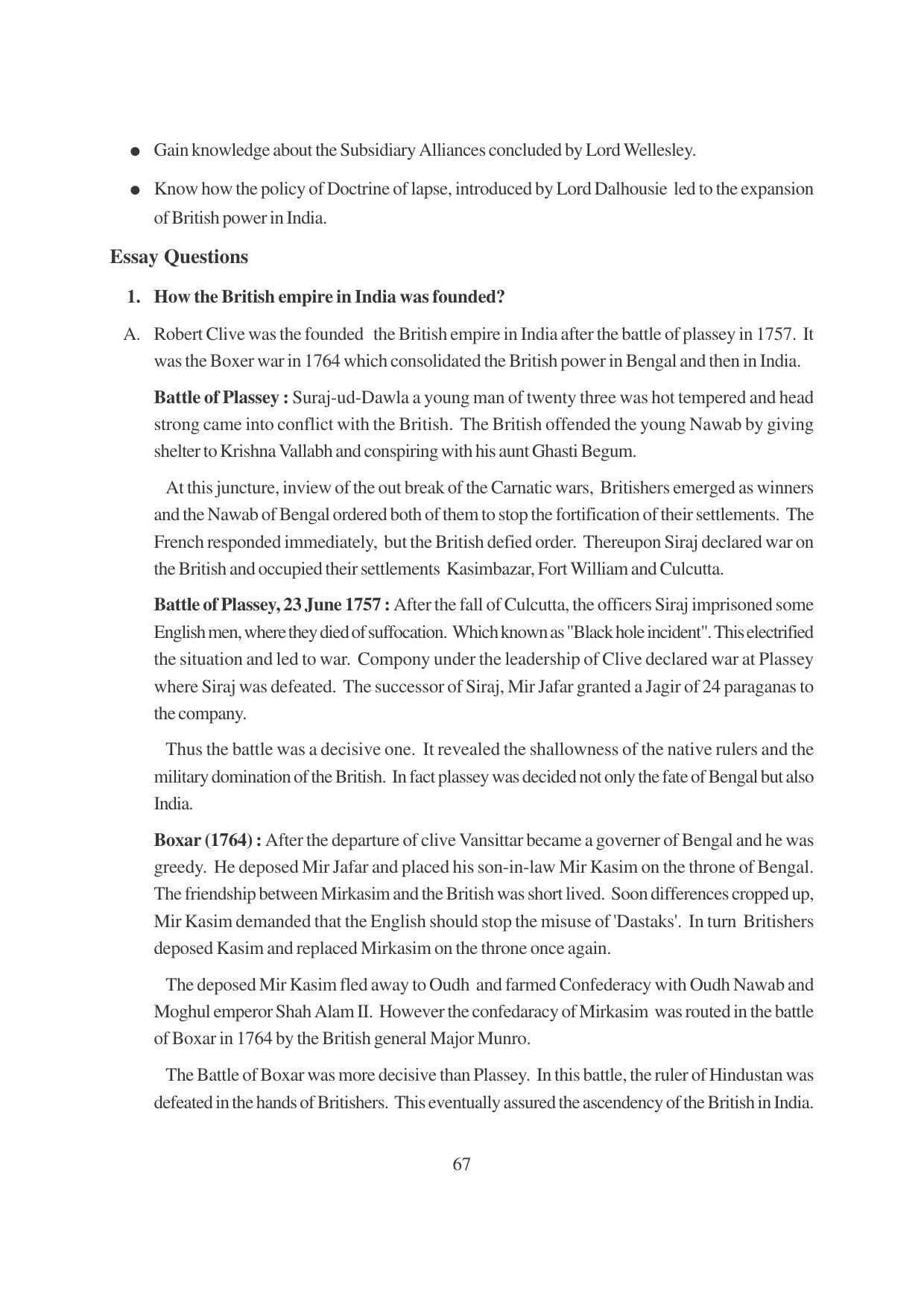 TS SCERT Inter 1st Year History-Book-2 Path 1 (Telugu Medium) Text Book - Page 73