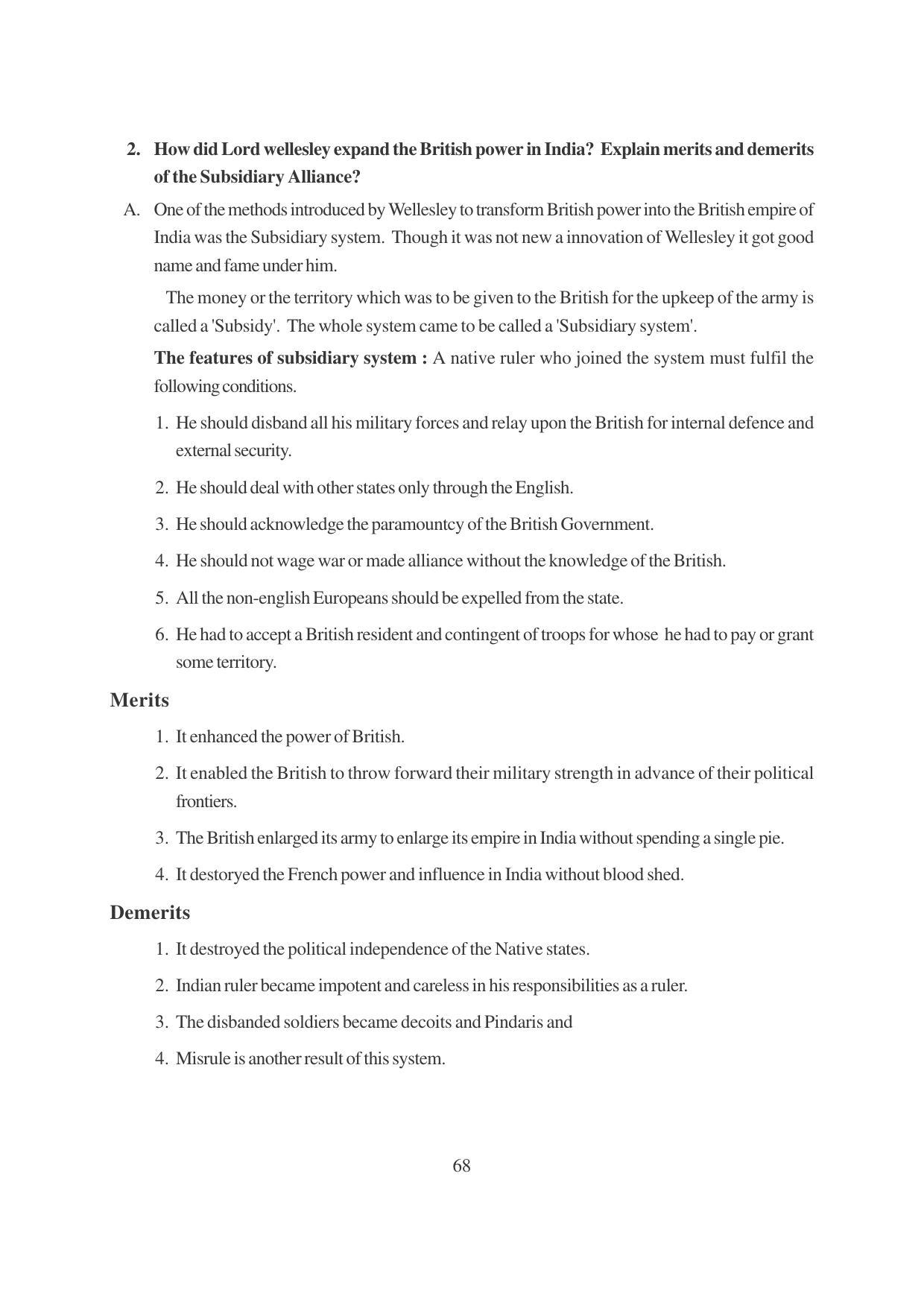 TS SCERT Inter 1st Year History-Book-2 Path 1 (Telugu Medium) Text Book - Page 74