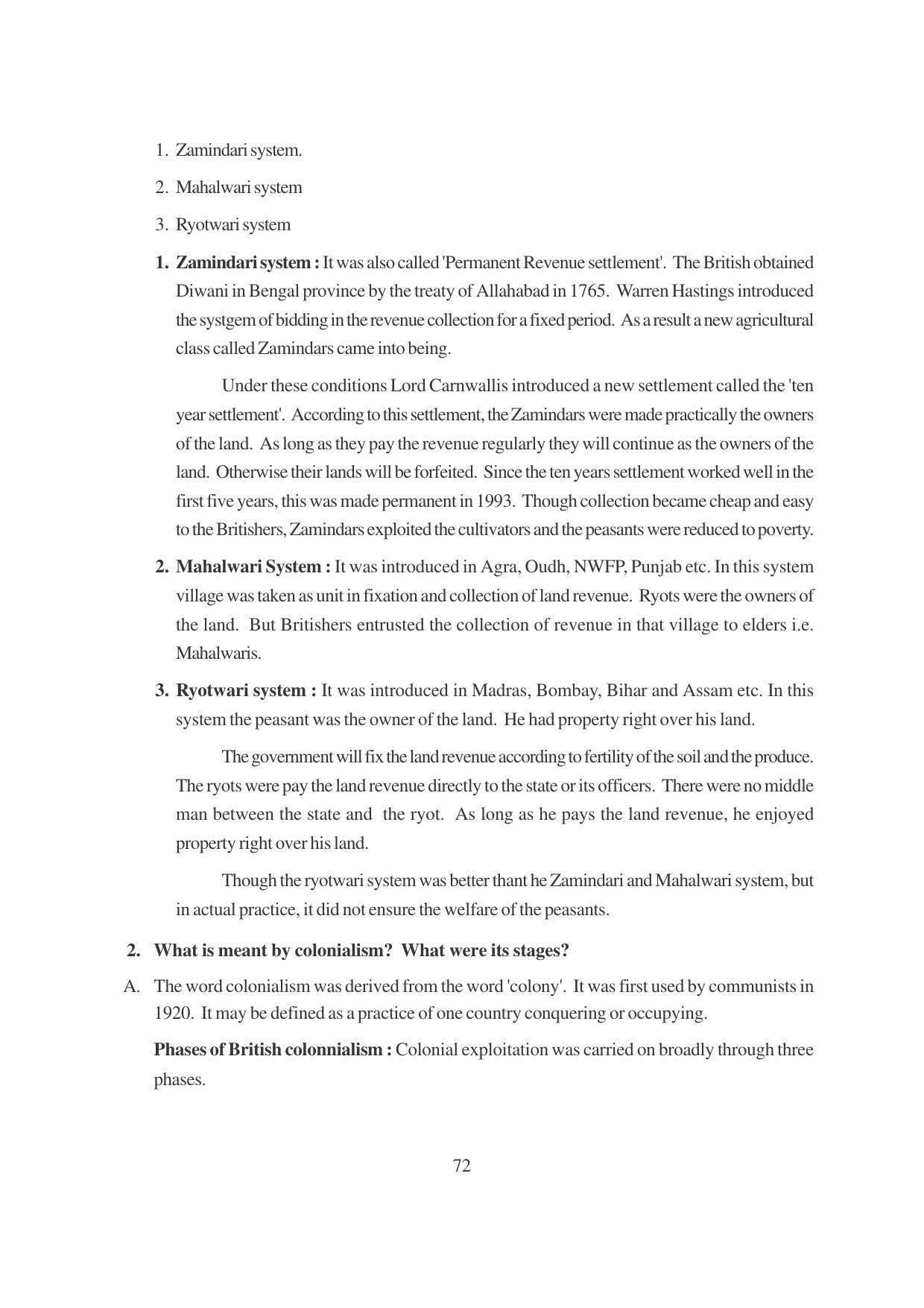 TS SCERT Inter 1st Year History-Book-2 Path 1 (Telugu Medium) Text Book - Page 78