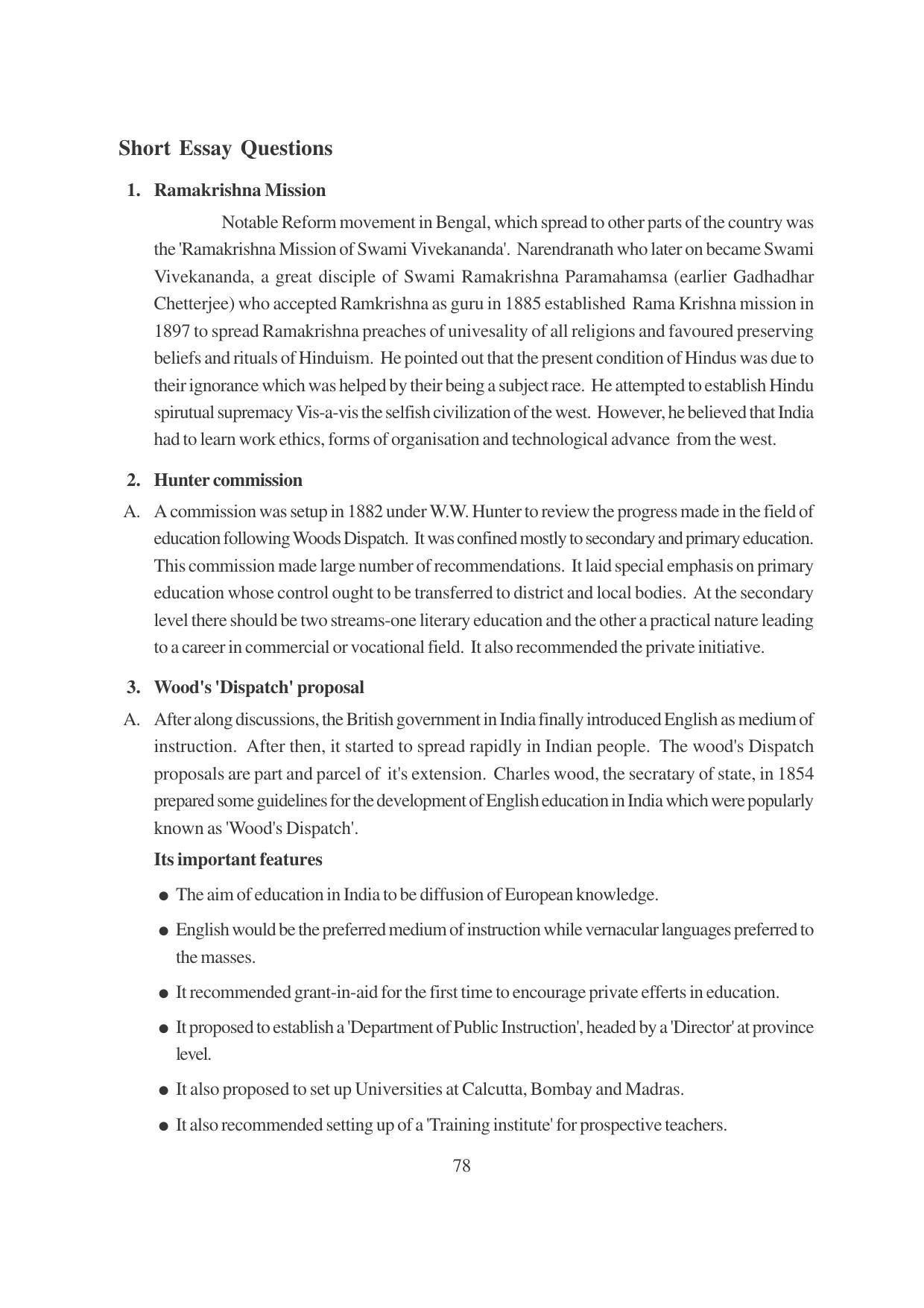 TS SCERT Inter 1st Year History-Book-2 Path 1 (Telugu Medium) Text Book - Page 84