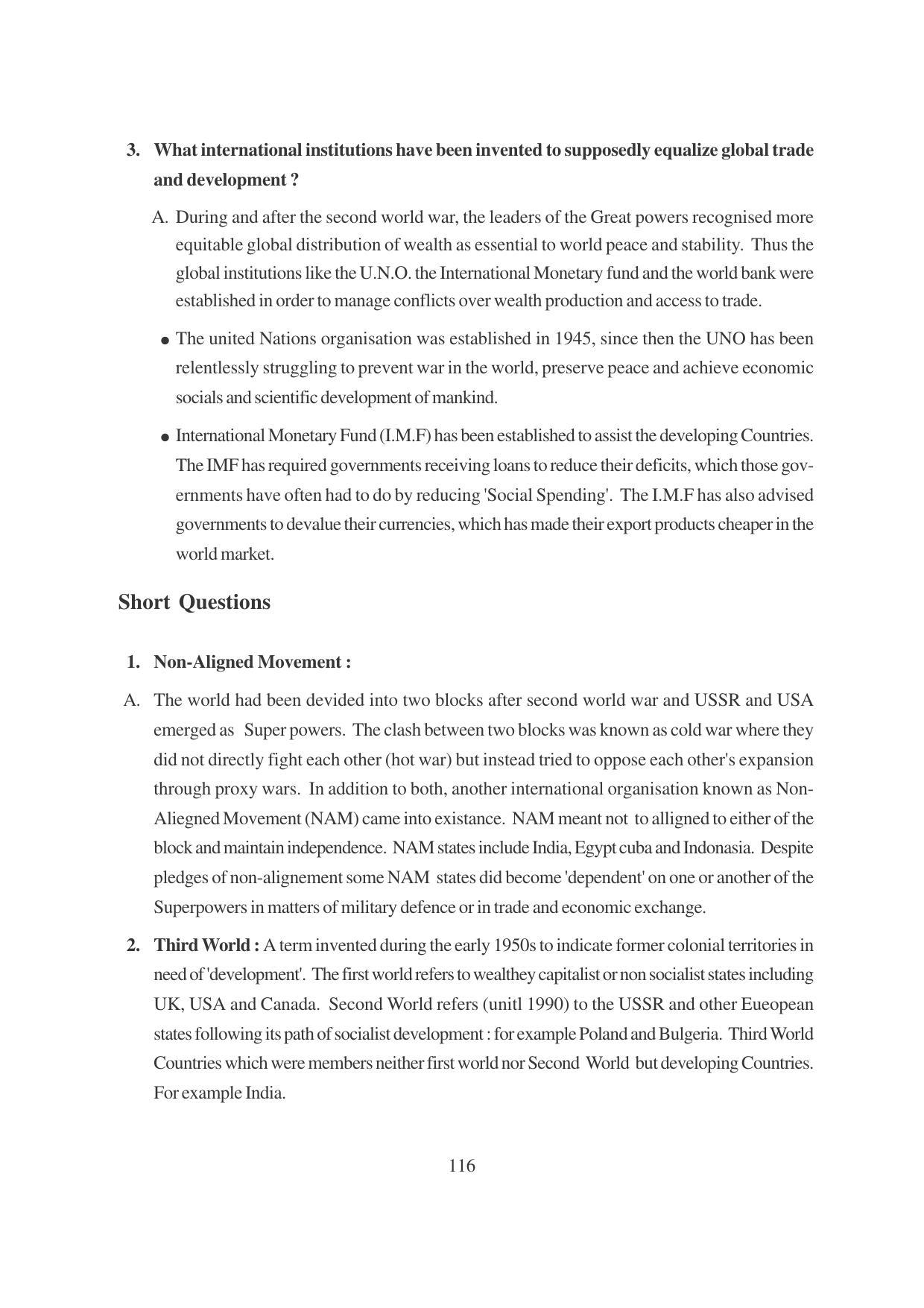 TS SCERT Inter 1st Year History-Book-2 Path 1 (Telugu Medium) Text Book - Page 122