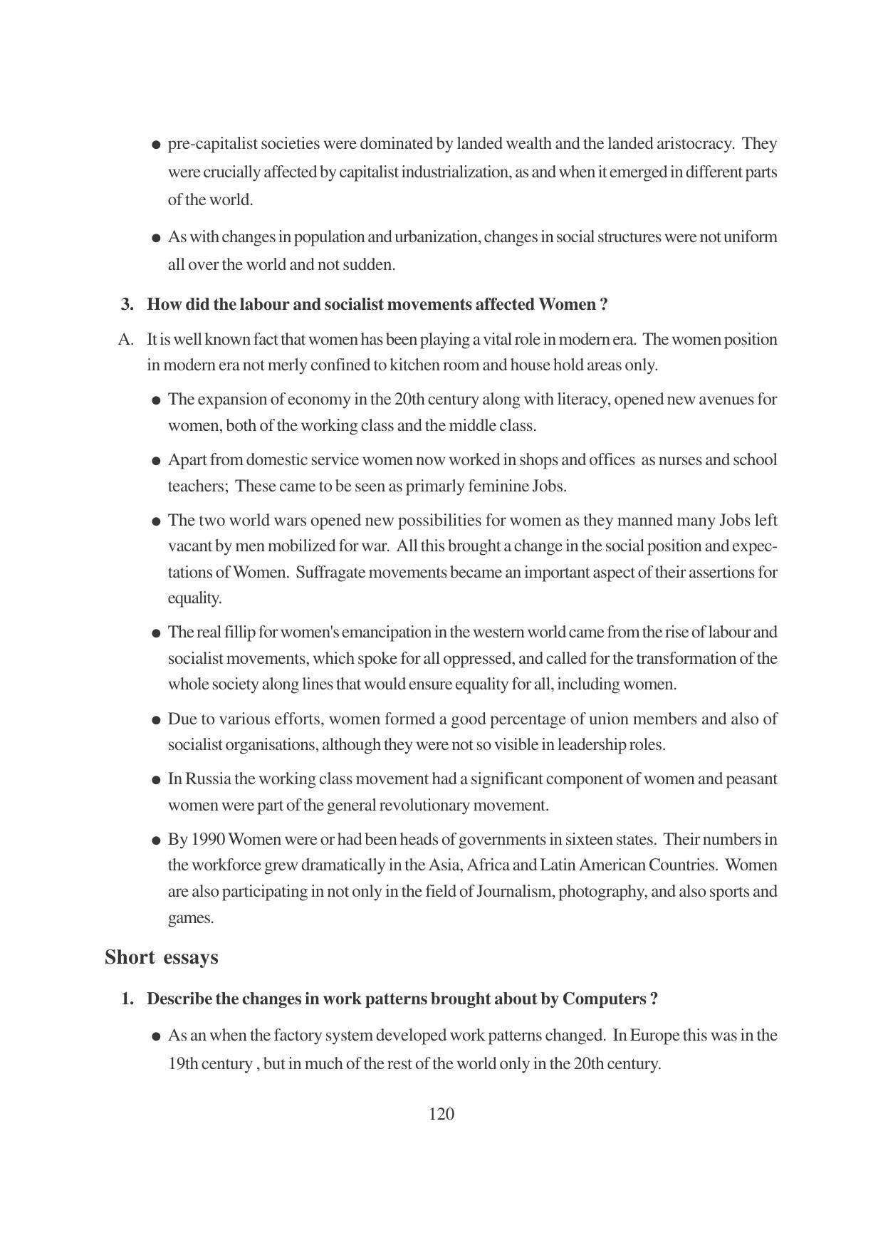 TS SCERT Inter 1st Year History-Book-2 Path 1 (Telugu Medium) Text Book - Page 126