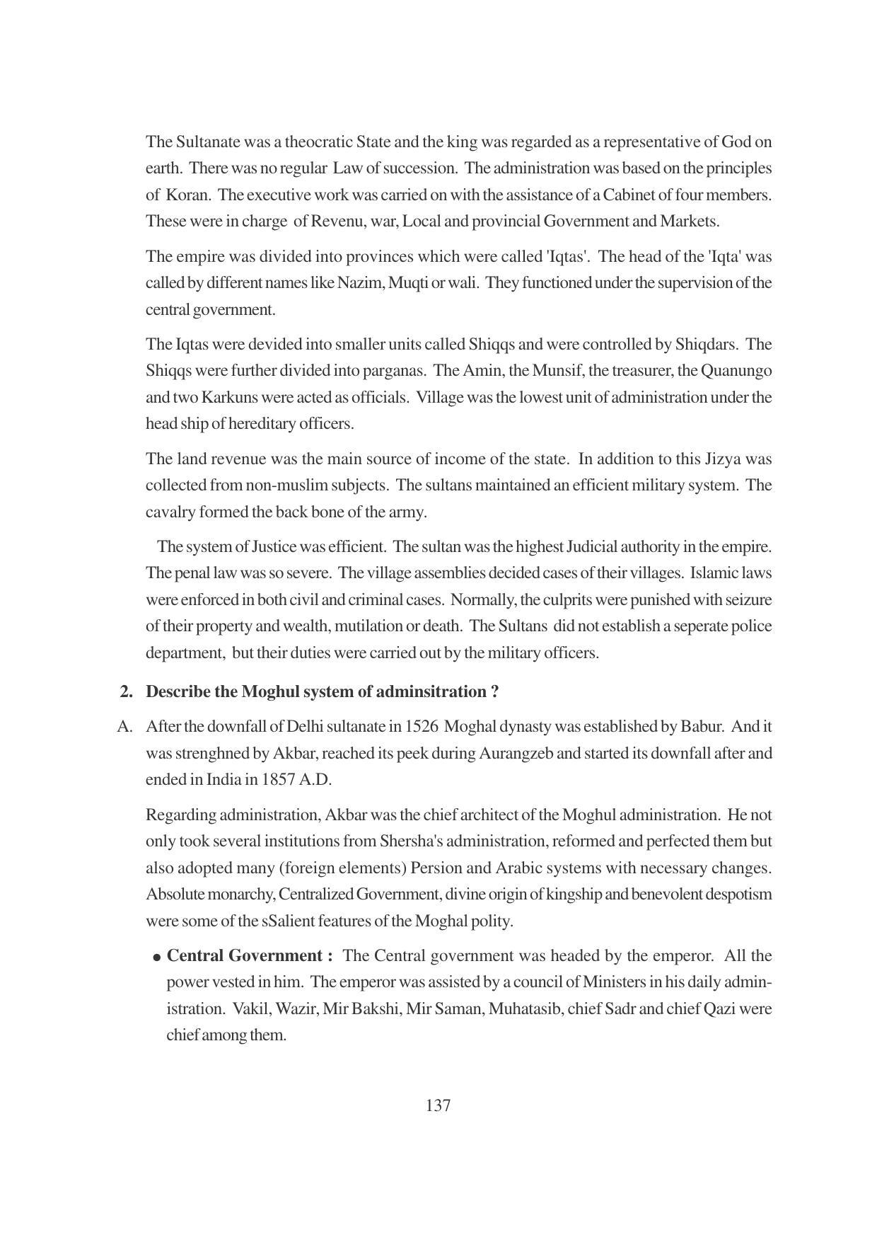 TS SCERT Inter 1st Year History-Book-2 Path 1 (Telugu Medium) Text Book - Page 143