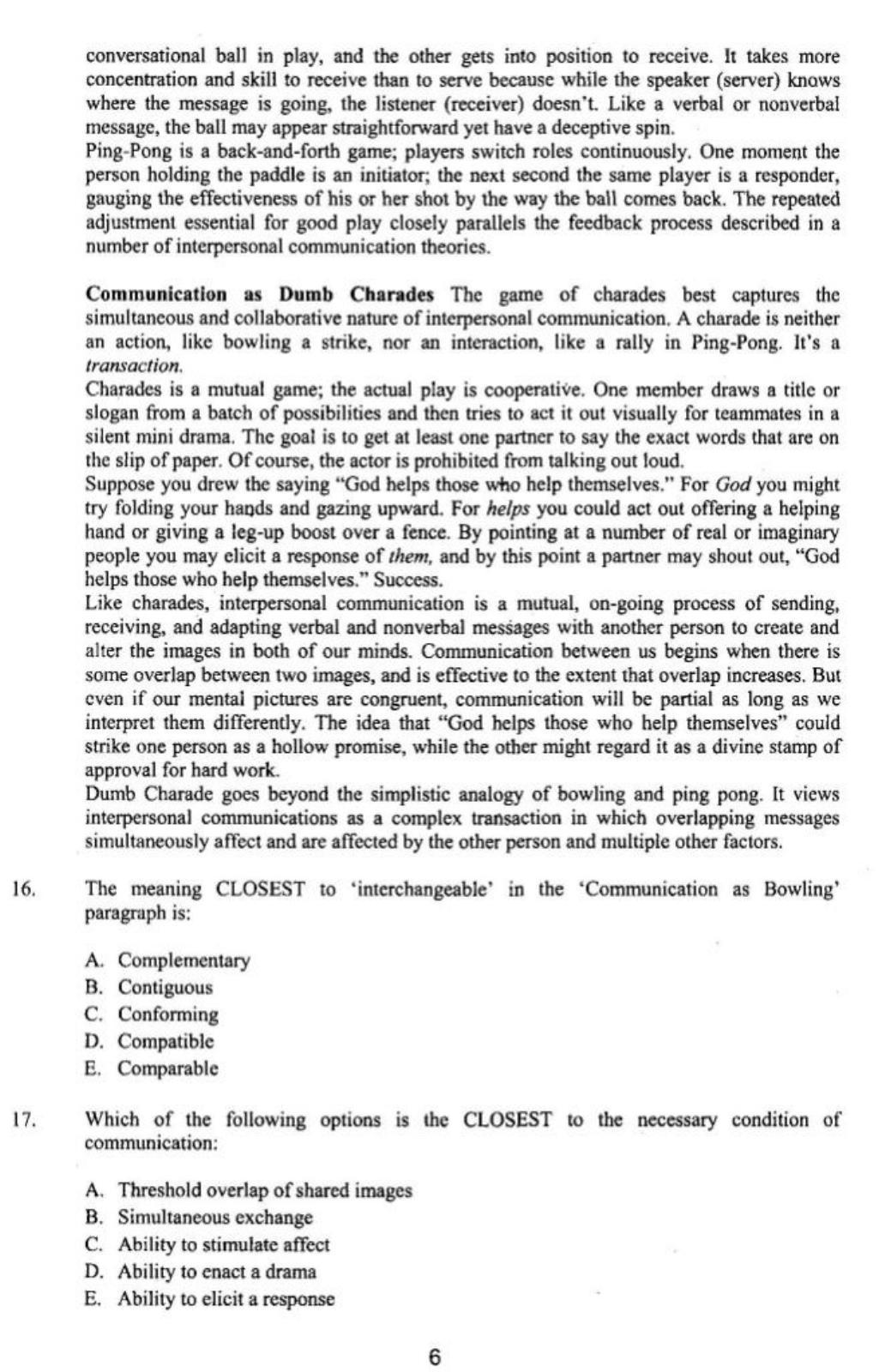 XAT 2016 Question Papers - Page 7