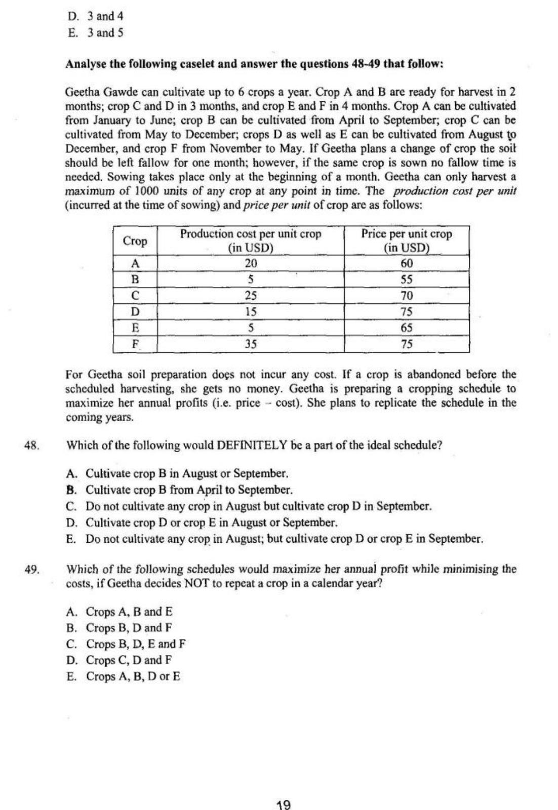 XAT 2016 Question Papers - Page 20