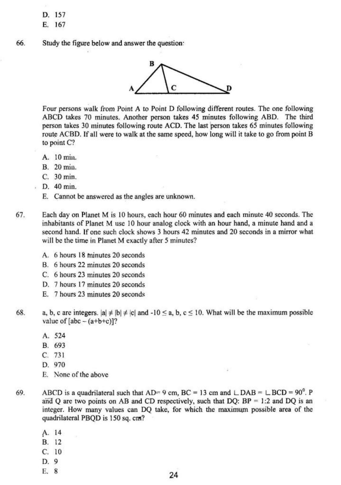 XAT 2016 Question Papers - Page 25