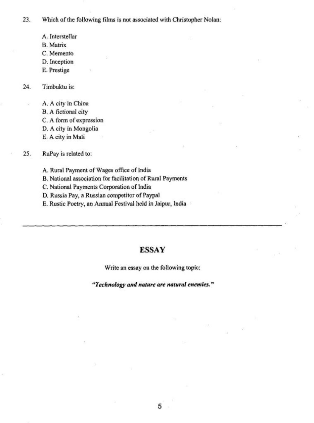 XAT 2016 Question Papers - Page 34