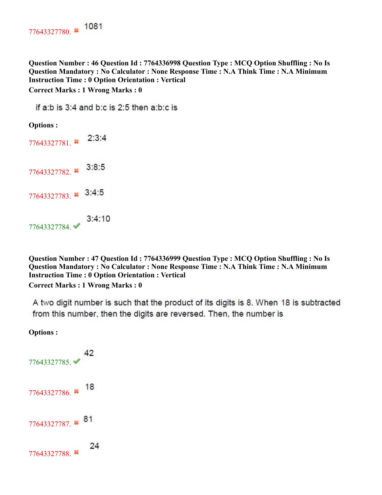 TS DEECET 2022 English Medium with Urdu 23rd July 2022 Shift 2 Question Paper - Page 26