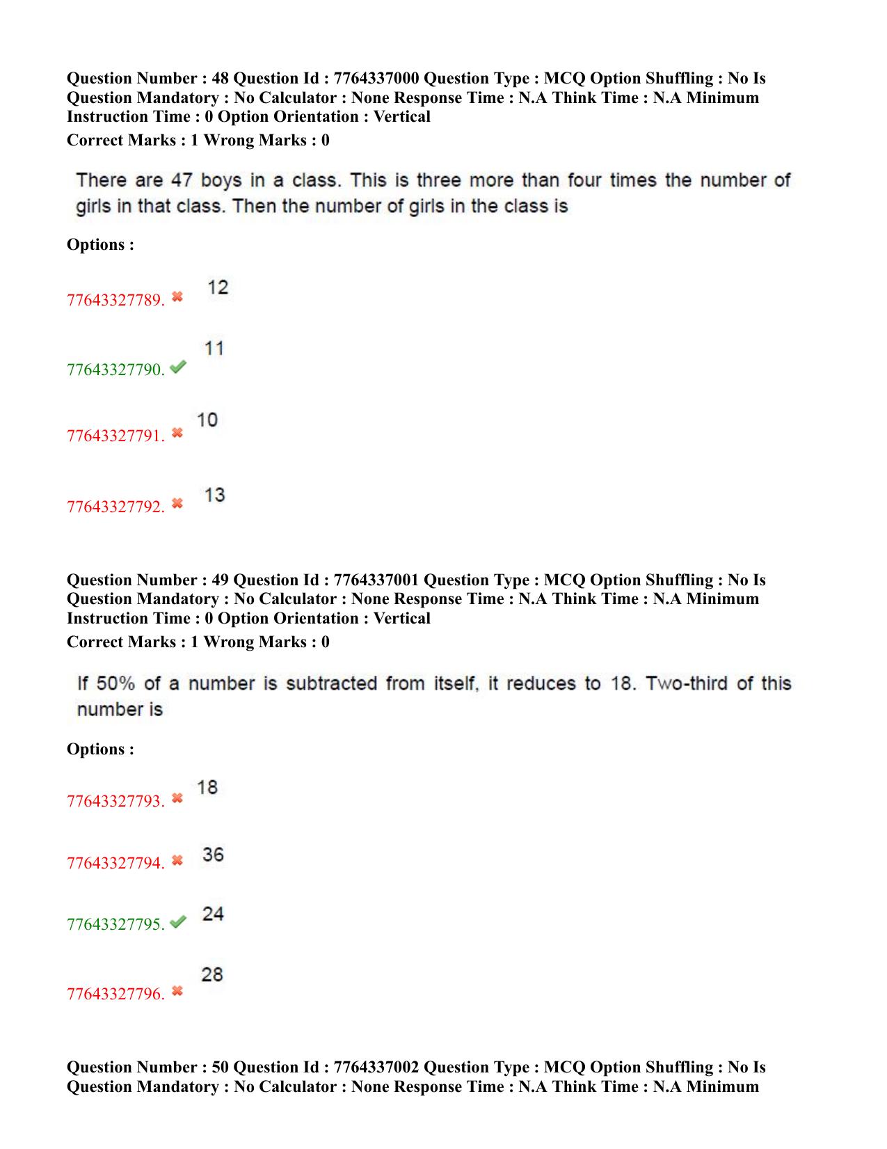 TS DEECET 2022 English Medium with Urdu 23rd July 2022 Shift 2 Question Paper - Page 27