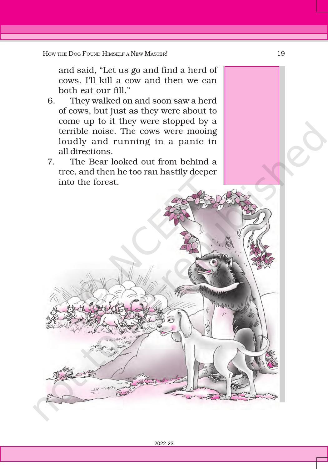 NCERT Book for Class 6 English(Honeysuckle) : Chapter 2-How the Dog Found Himself a New Master! - Page 3