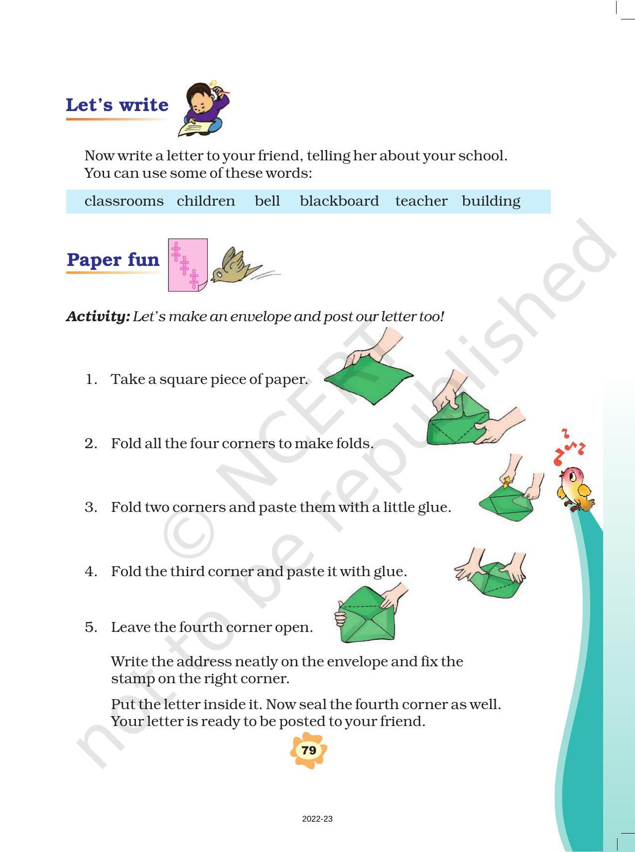 NCERT Book for Class 3 English: Unit VIII.1-What’s in the Mailbox? - Page 3