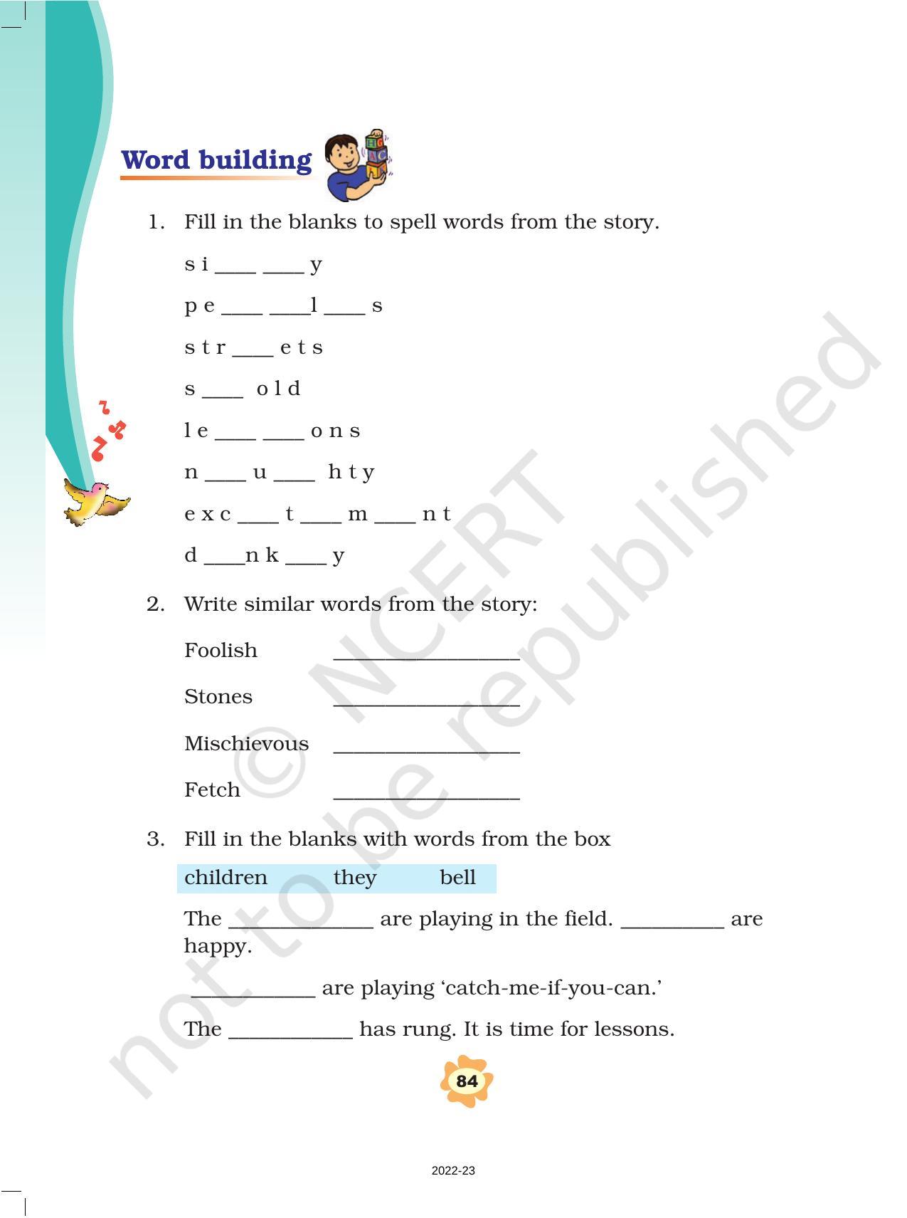 NCERT Book for Class 3 English: Unit VIII.1-What’s in the Mailbox? - Page 8