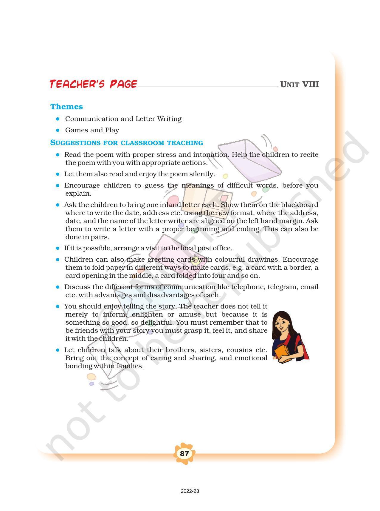 NCERT Book for Class 3 English: Unit VIII.1-What’s in the Mailbox? - Page 11