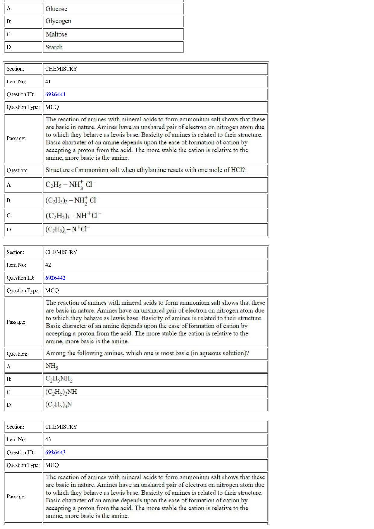 CUET 2022 Question Paper of Chemistry - Page 14