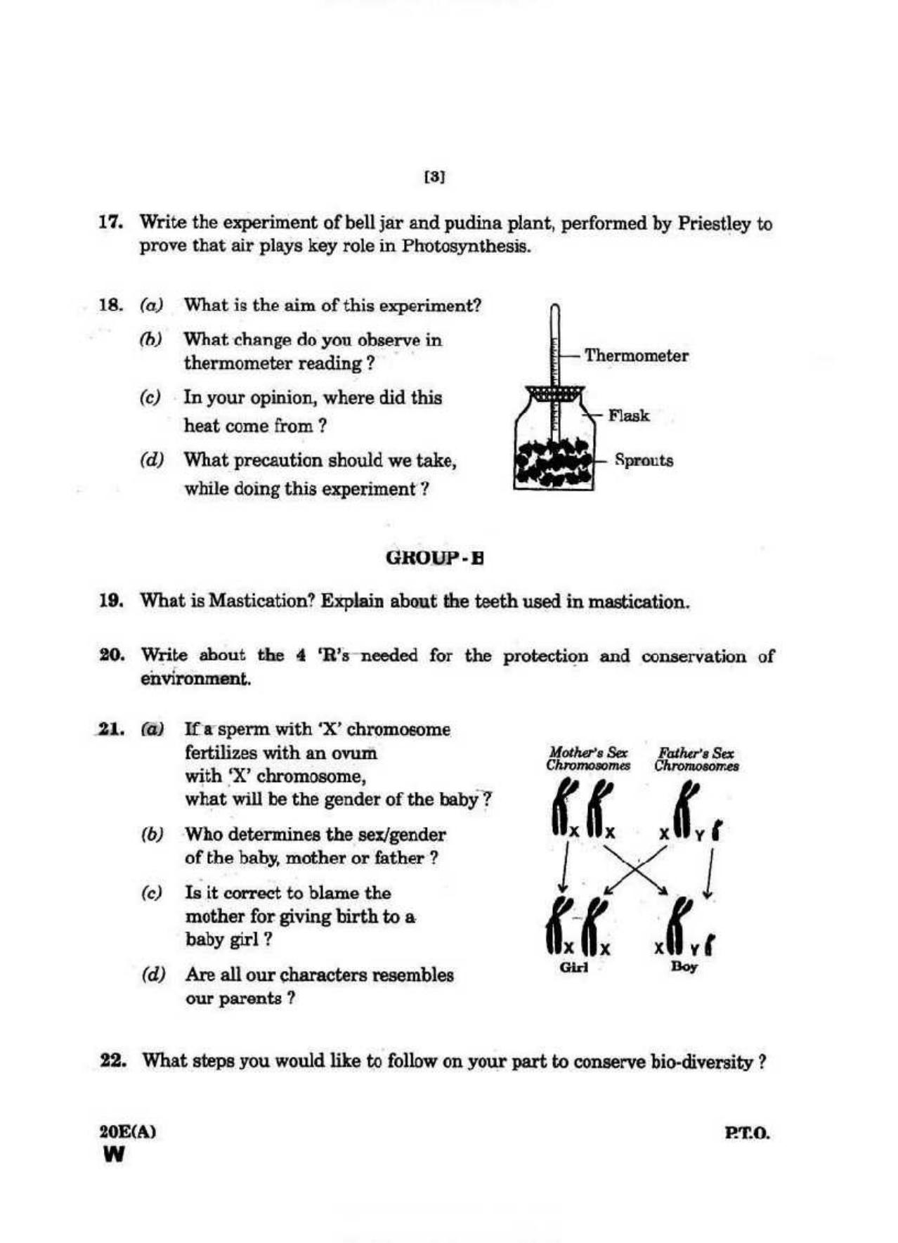 AP Class 10 Science (Paper II) 2016 Question Paper - Page 3