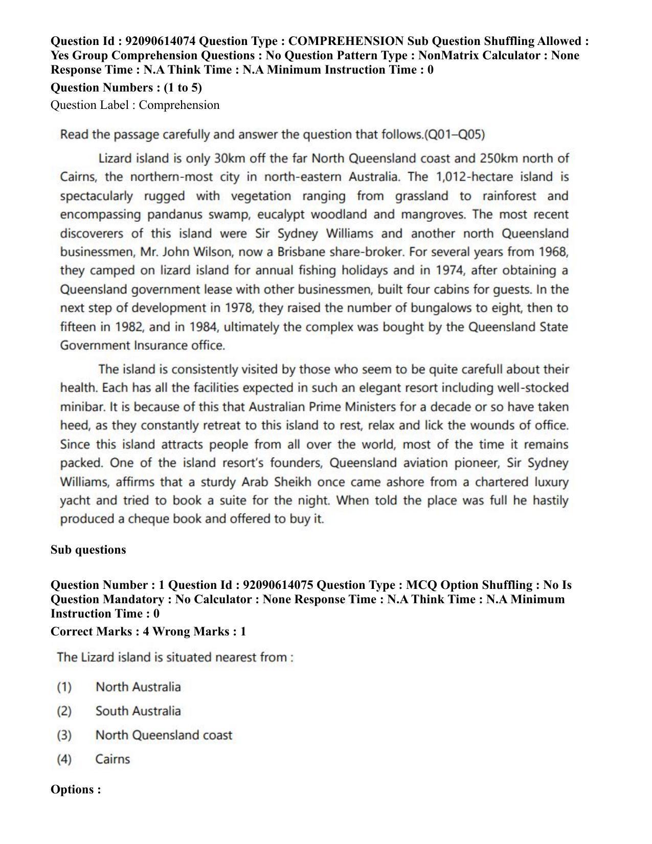 CUET PG 2023: MTQP12 – Textile Engineering(Eng)-Shift 2 (12-06-2023) Question Paper - Page 2