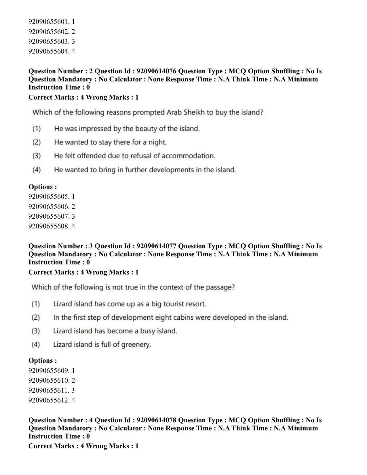 CUET PG 2023: MTQP12 – Textile Engineering(Eng)-Shift 2 (12-06-2023) Question Paper - Page 3