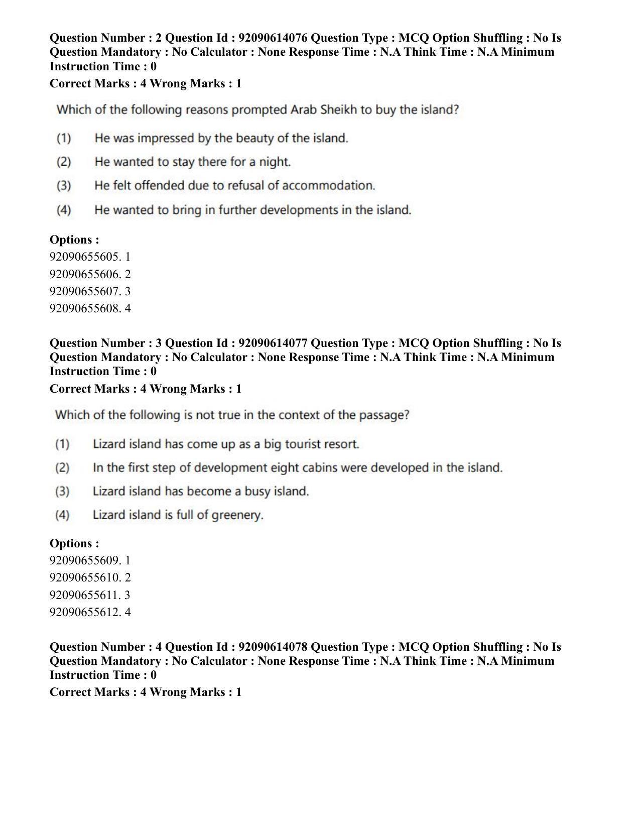 CUET PG 2023: MTQP12 – Textile Engineering(Eng)-Shift 2 (12-06-2023) Question Paper - Page 6