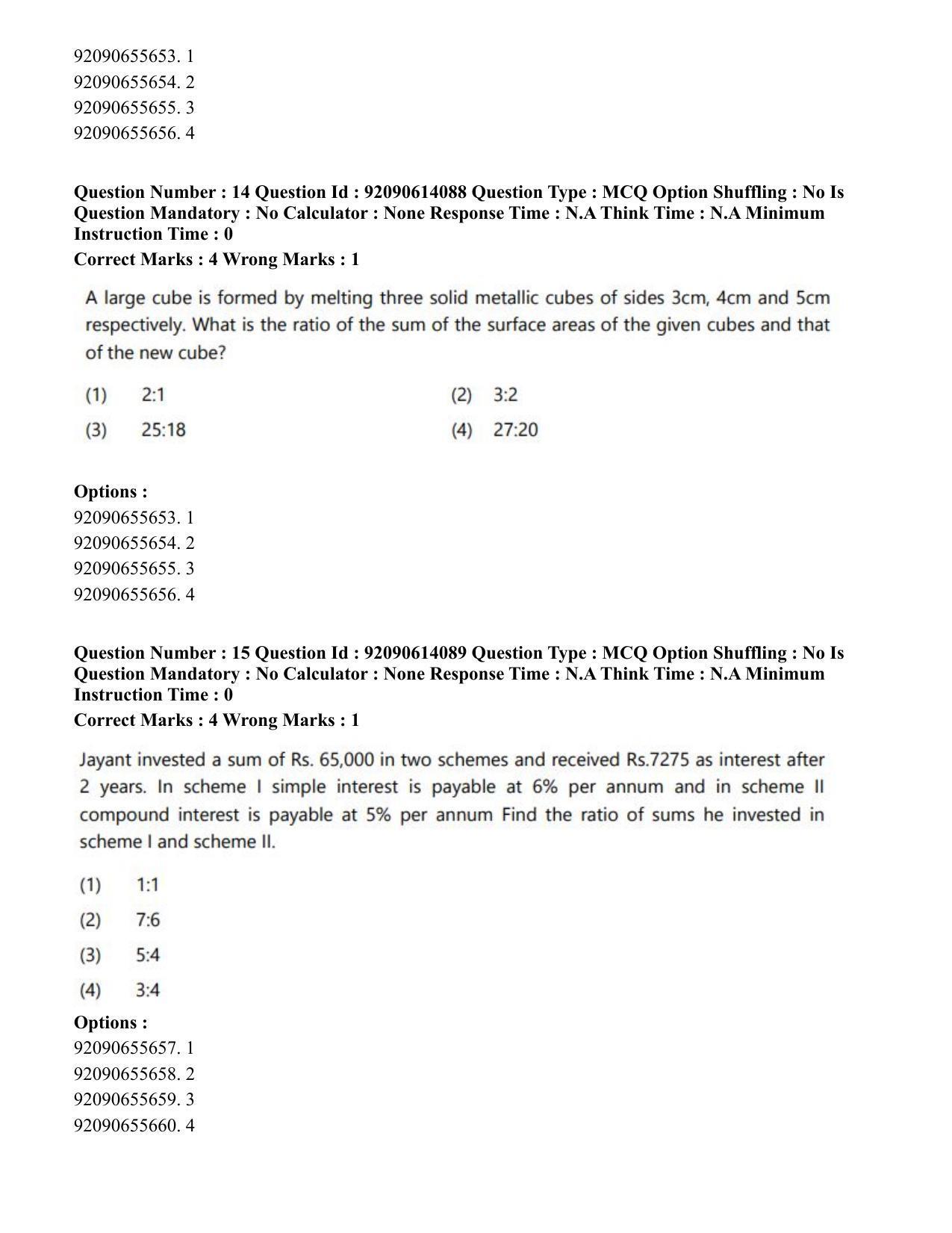CUET PG 2023: MTQP12 – Textile Engineering(Eng)-Shift 2 (12-06-2023) Question Paper - Page 16