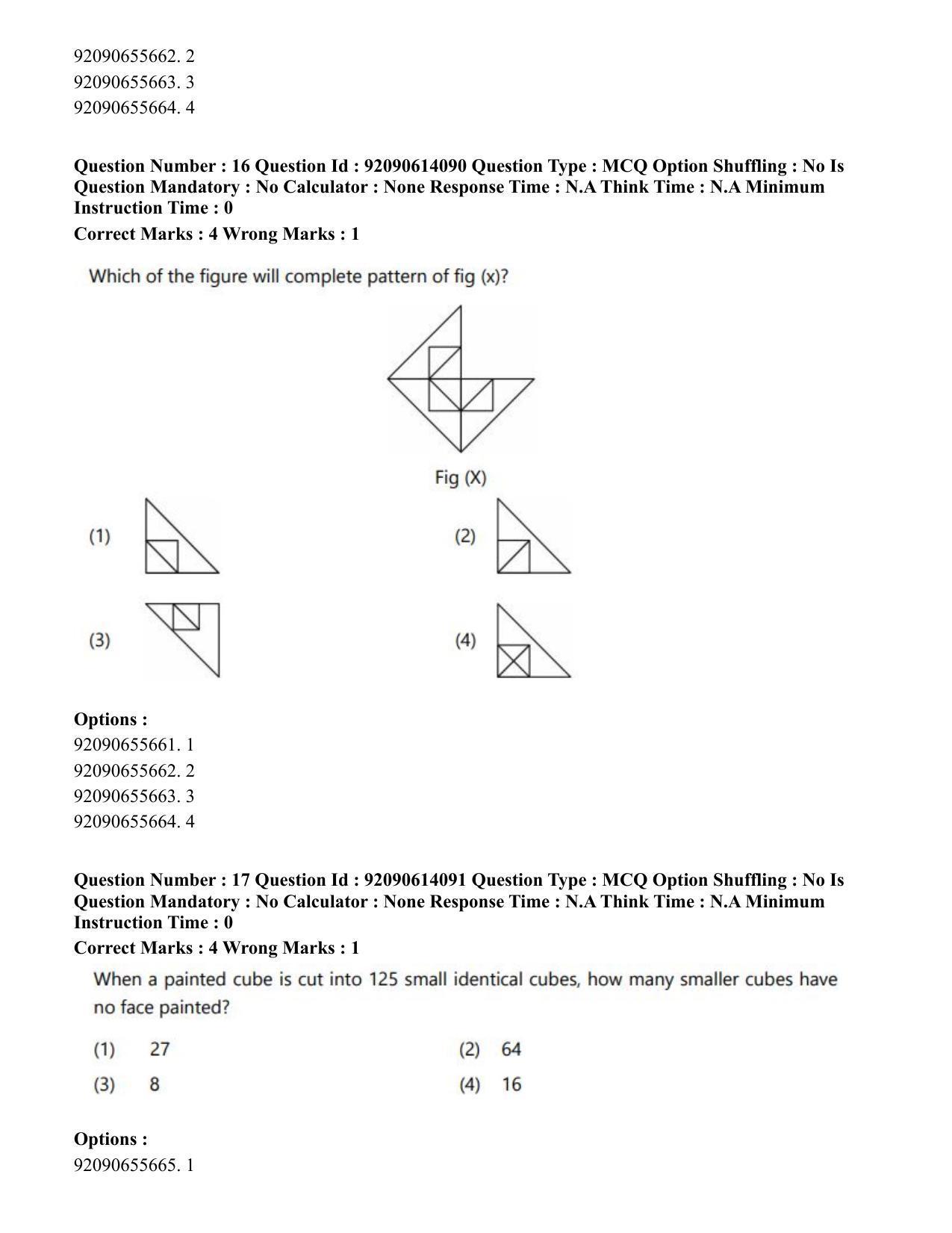 CUET PG 2023: MTQP12 – Textile Engineering(Eng)-Shift 2 (12-06-2023) Question Paper - Page 18