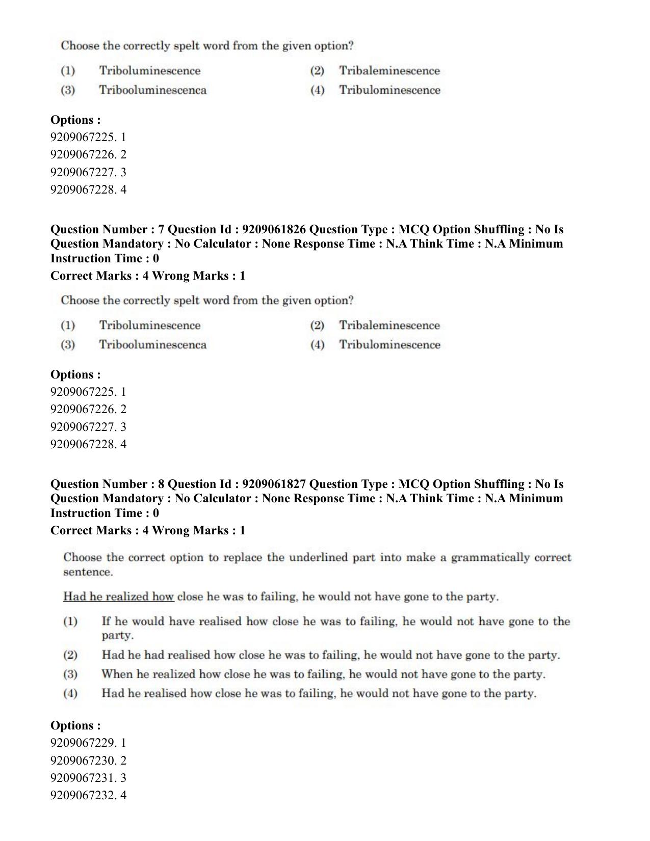 CUET PG 2023: ACQP10 – Jain Darshan (BHU) (Eng.)-Shift-2 (06-06-2023) Question Paper - Page 20