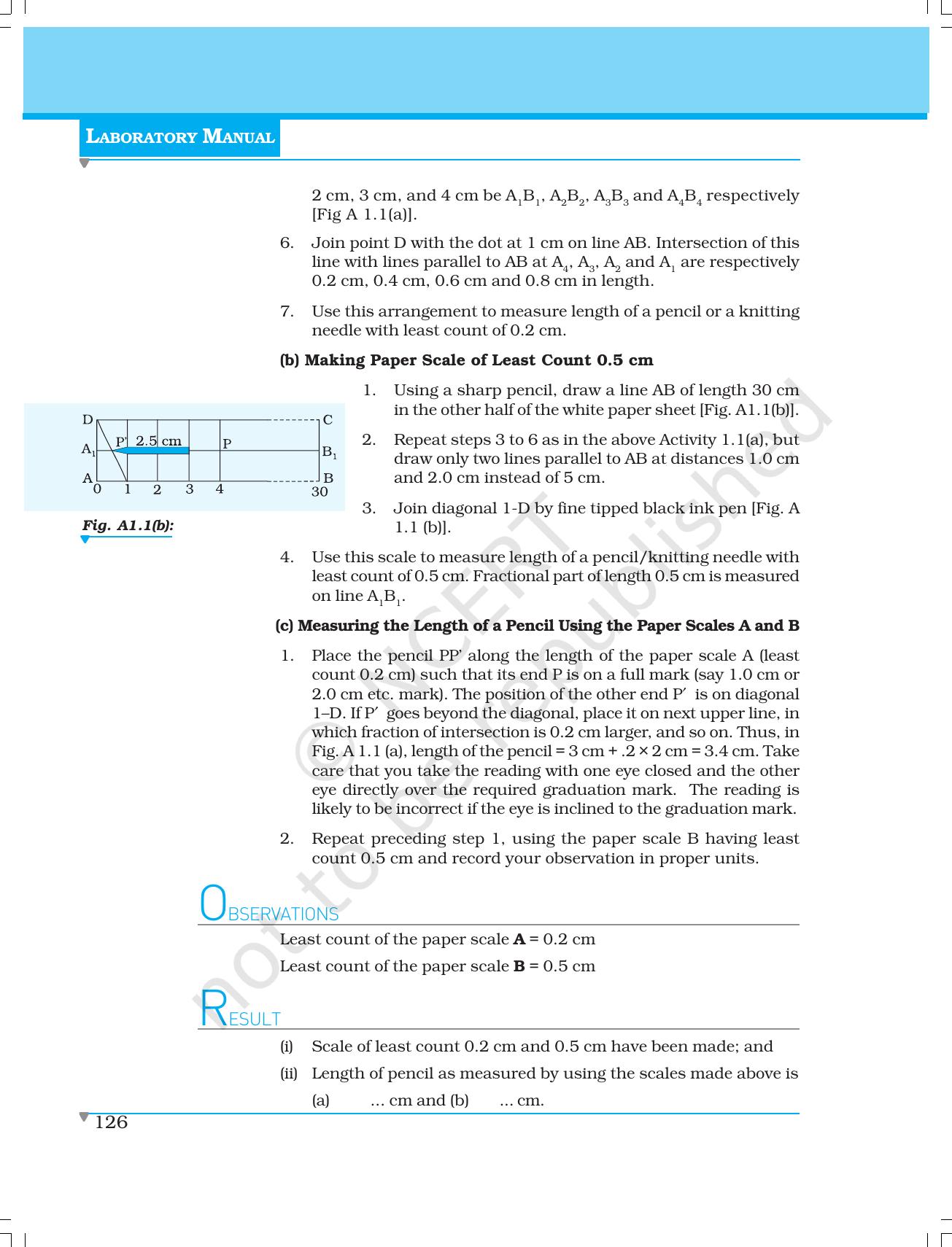 NCERT Laboratory Manuals for Class XI Physics - Activities (1 to 5) - Page 2