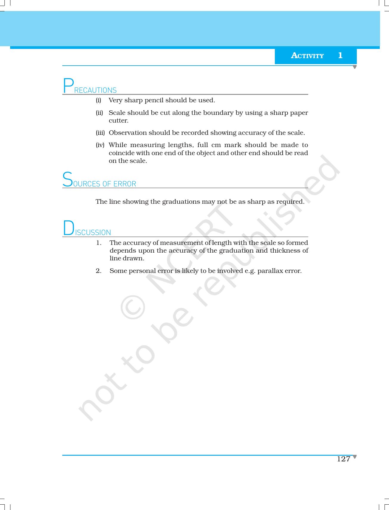 NCERT Laboratory Manuals for Class XI Physics - Activities (1 to 5) - Page 3
