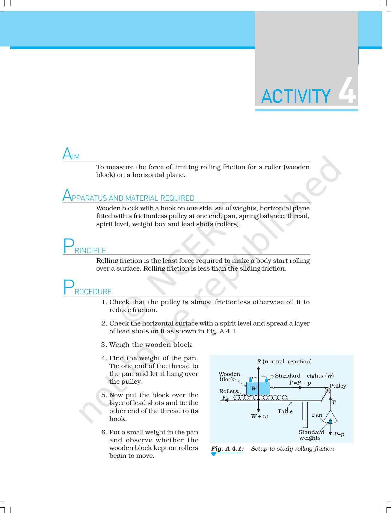 NCERT Laboratory Manuals for Class XI Physics - Activities (1 to 5) - Page 13