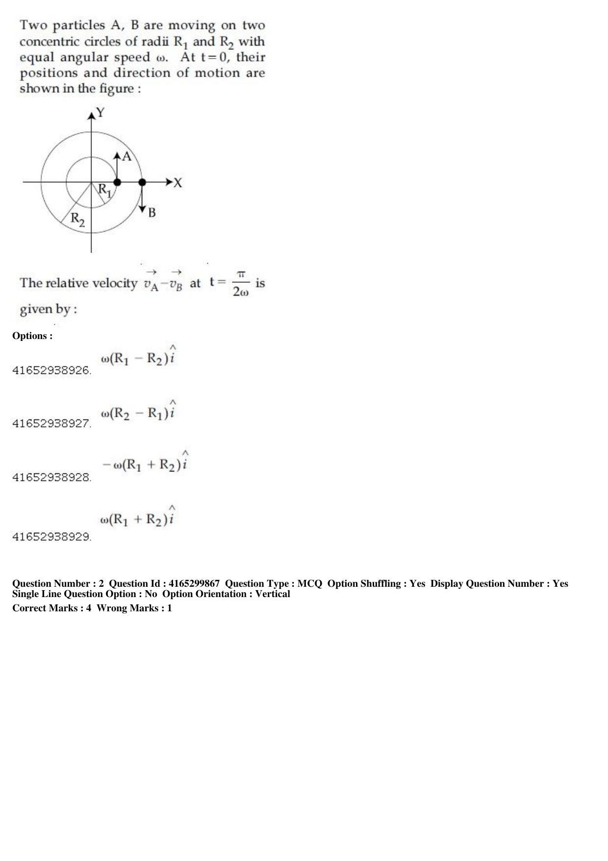 JEE Main 2019 Paper I Question Paper (12th Jan 2019 Shift 2) - Page 3