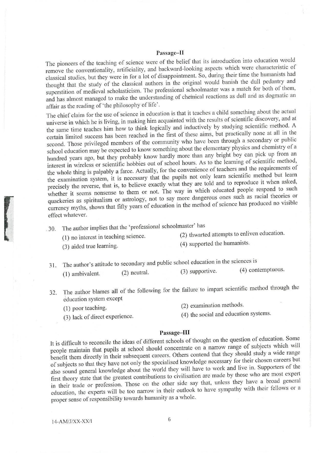 NIFT M.F.T 2023 Sample Paper - Page 4