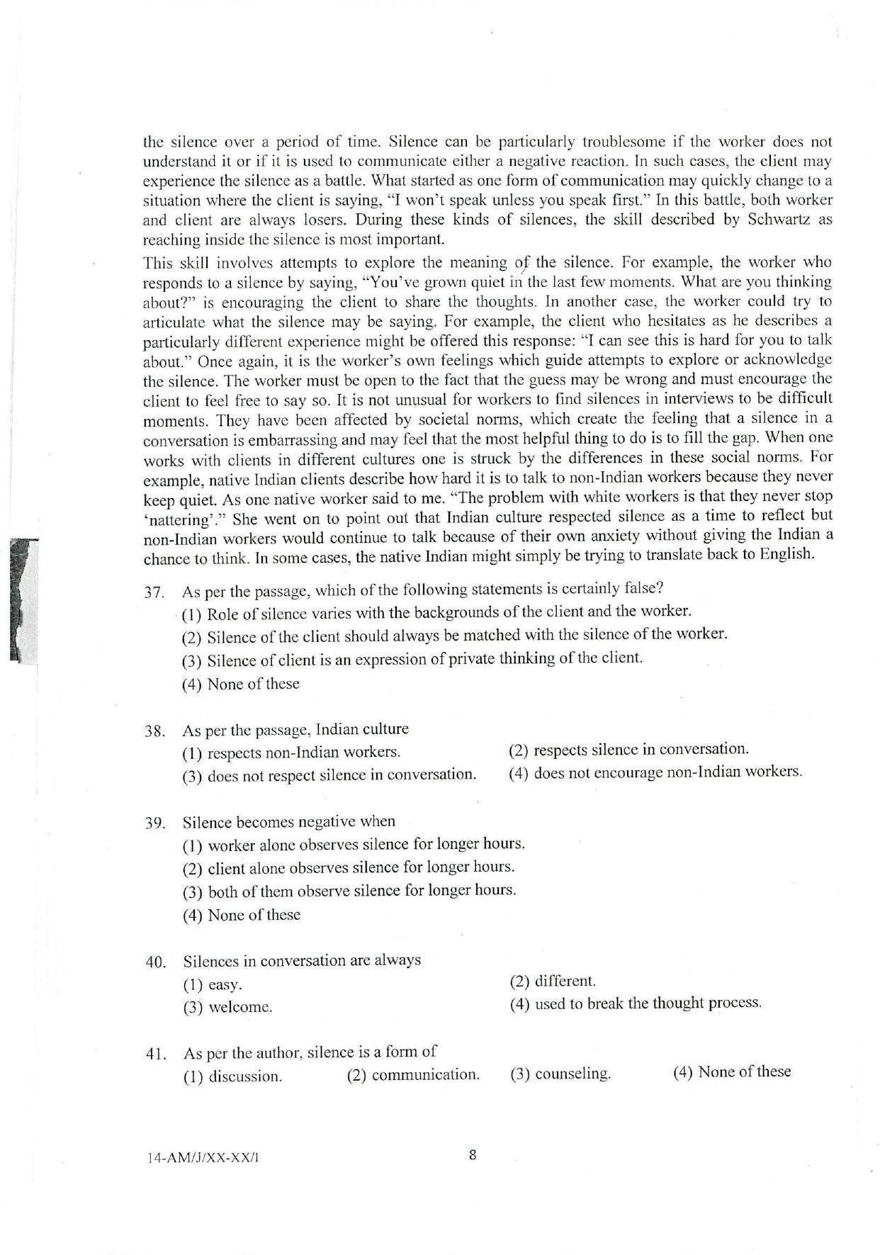 NIFT M.F.T 2023 Sample Paper - Page 6