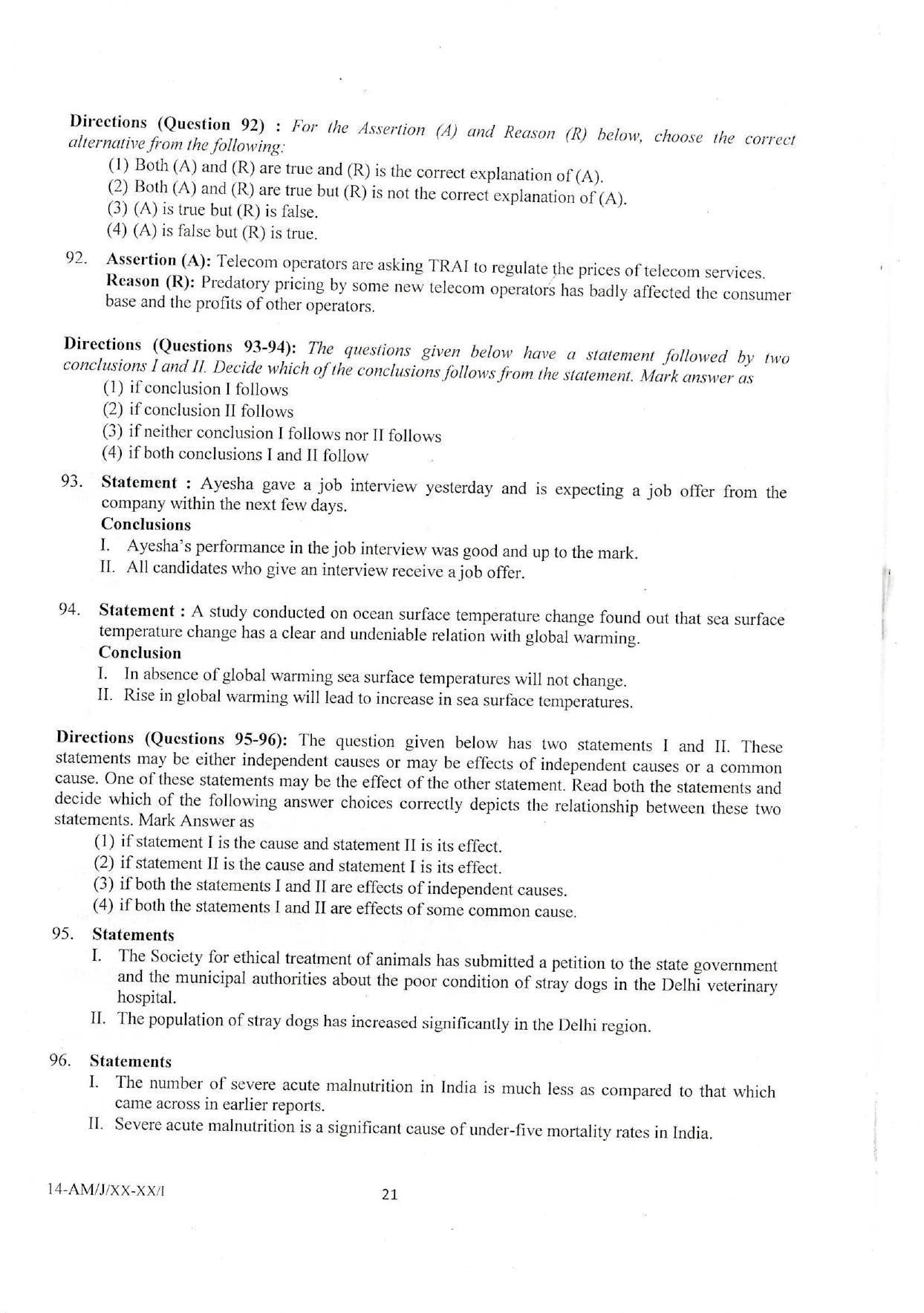 NIFT M.F.T 2023 Sample Paper - Page 19