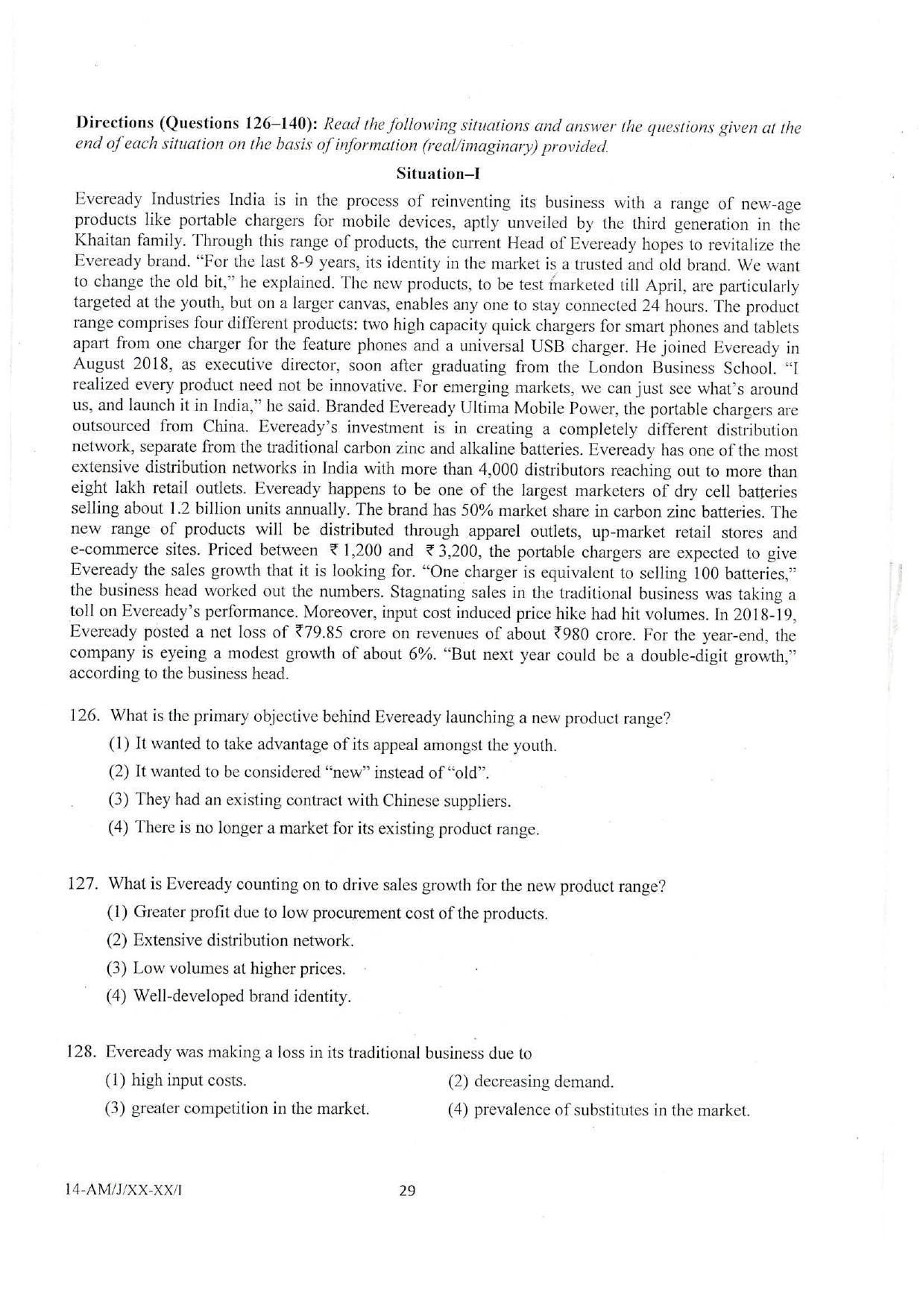 NIFT M.F.T 2023 Sample Paper - Page 27