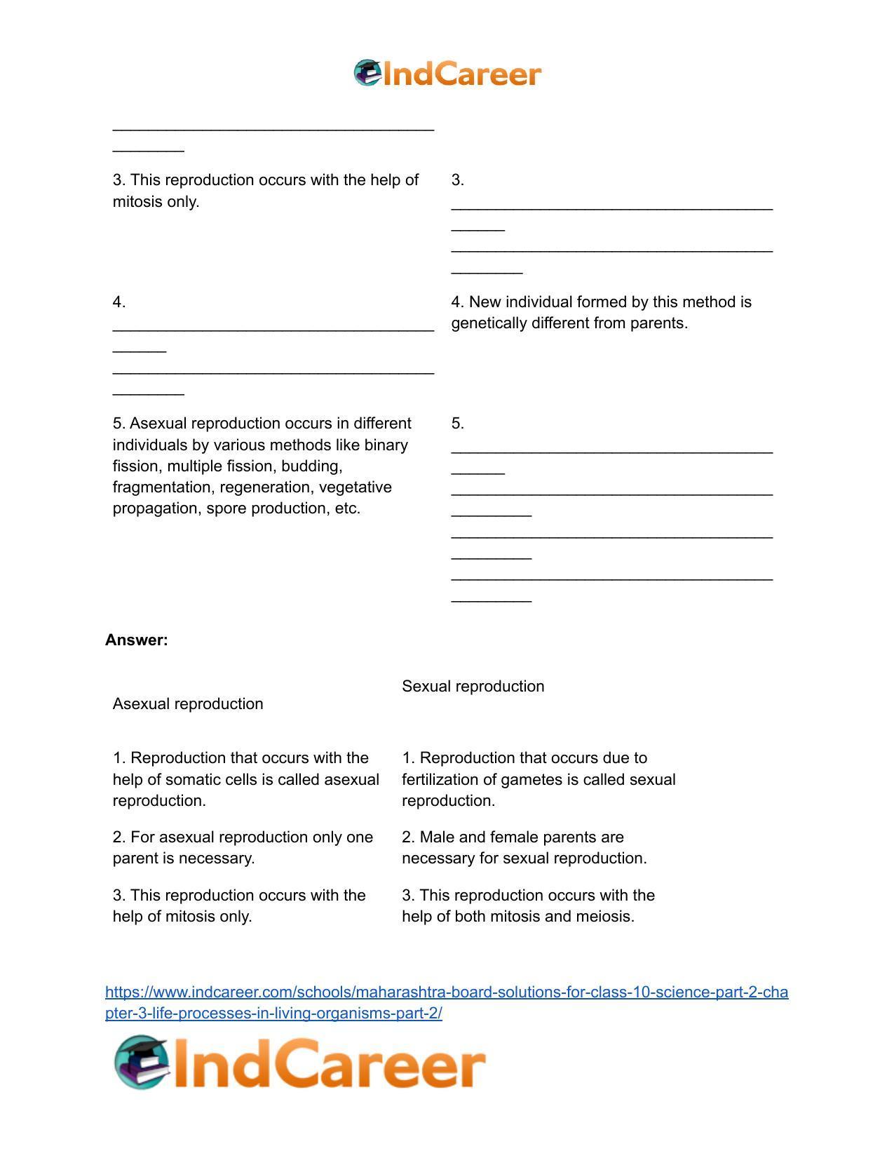 Maharashtra Board Solutions for Class 10- Science (Part 2): Chapter 3- Life Processes in Living Organisms Part – 2 - Page 3