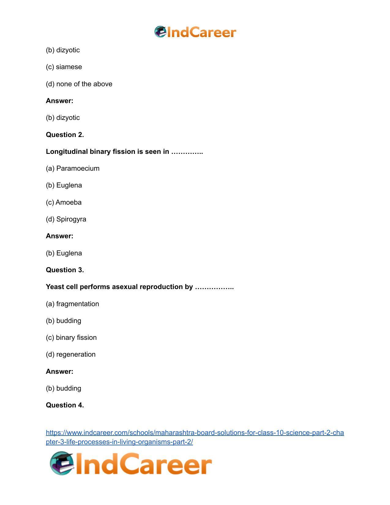 Maharashtra Board Solutions for Class 10- Science (Part 2): Chapter 3- Life Processes in Living Organisms Part – 2 - Page 24